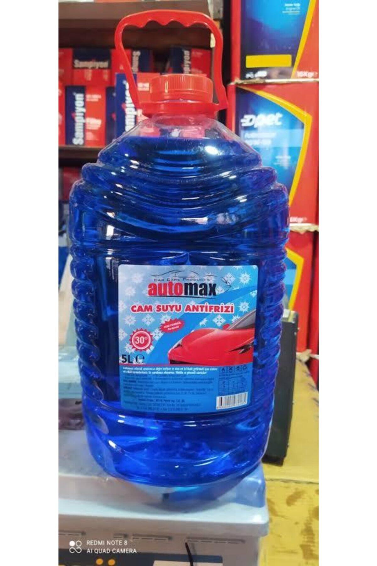 AUTOMAX Cam Suyu Antifrizi Farfümlu Yeni Formül 30 Derece 5 lt