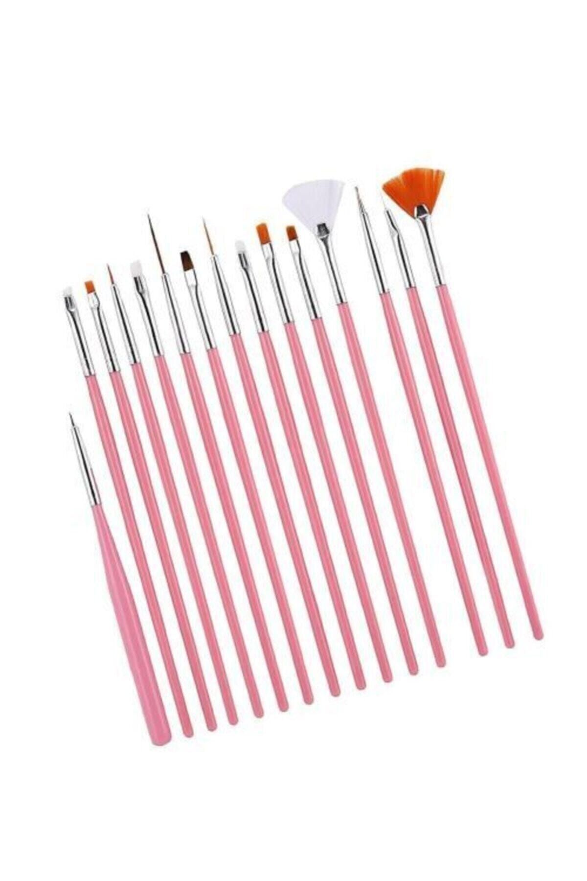 SİNKA Tırnak Desen Fırçası 15'li
