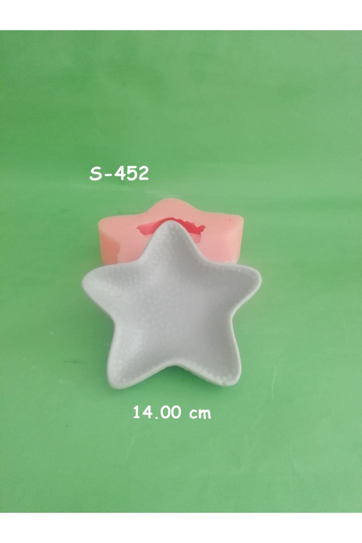 AnkaHobiMarket Yıldız Sunumluk (14 Cm) Silikon Kalıp