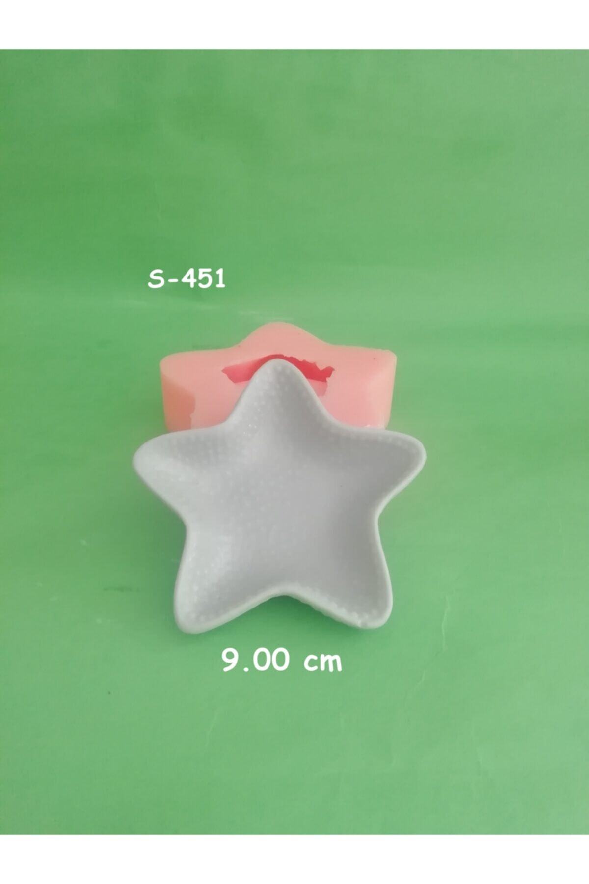 AnkaHobiMarket Yıldız Sunumluk (9 Cm) Silikon Kalıp