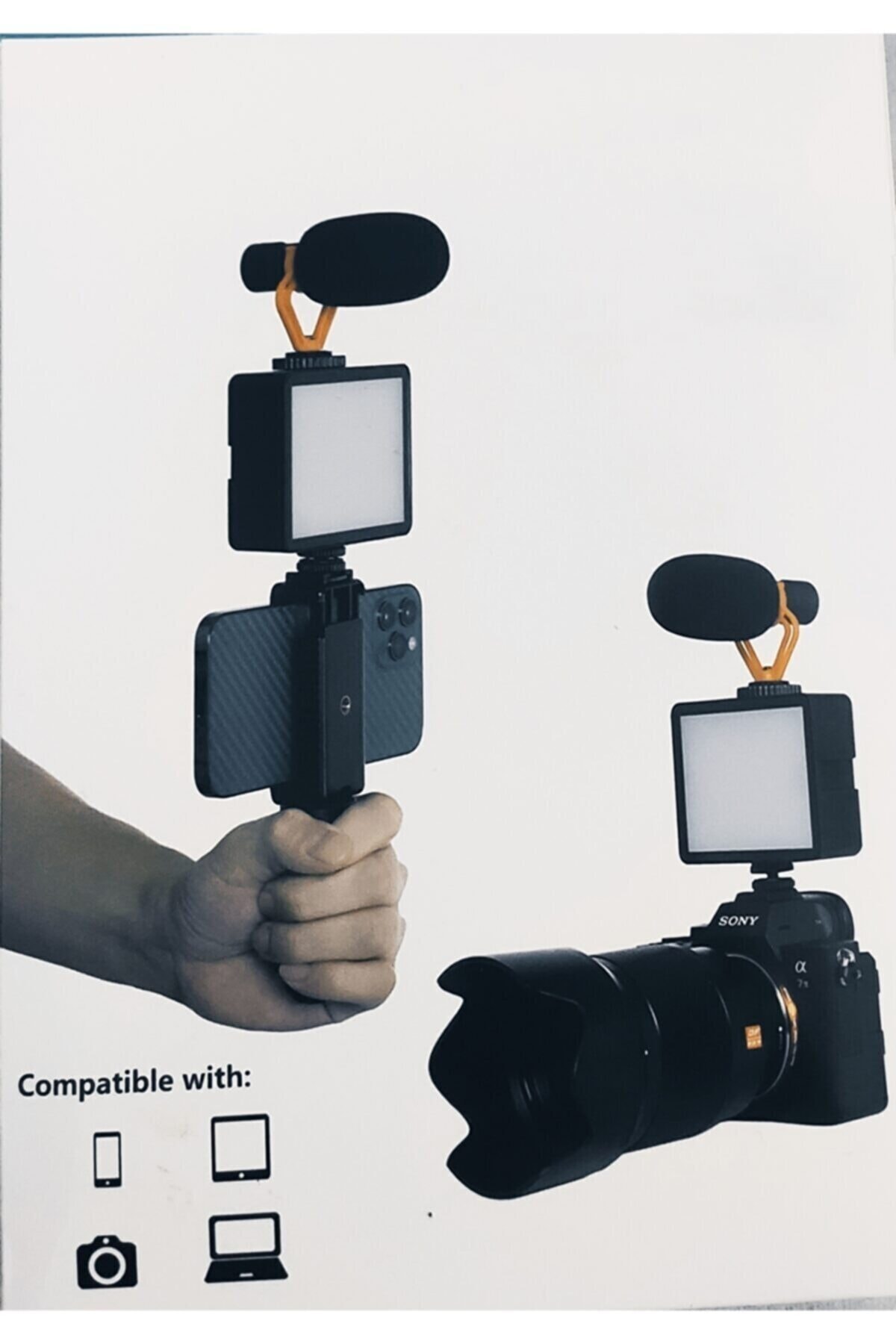 BST BRANDSHOPPİNGTR Fotoğraf Makinesi Ile Telefon Bağlantılı Youtube Çıktık Çekim Youtuber Işık Rgb Li