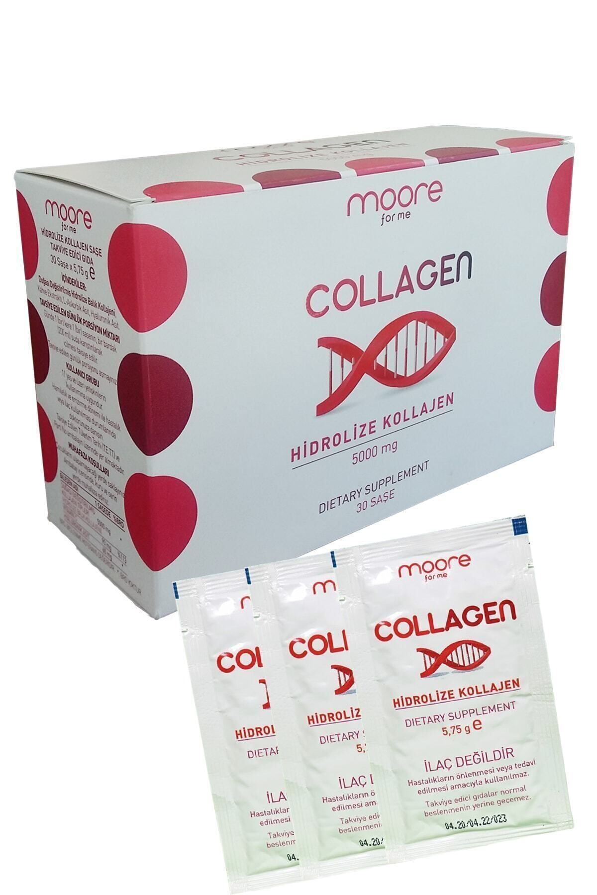 Moore For Me Collagen Fransız Peptan Balık Kolajeni 30 Günlük Kür