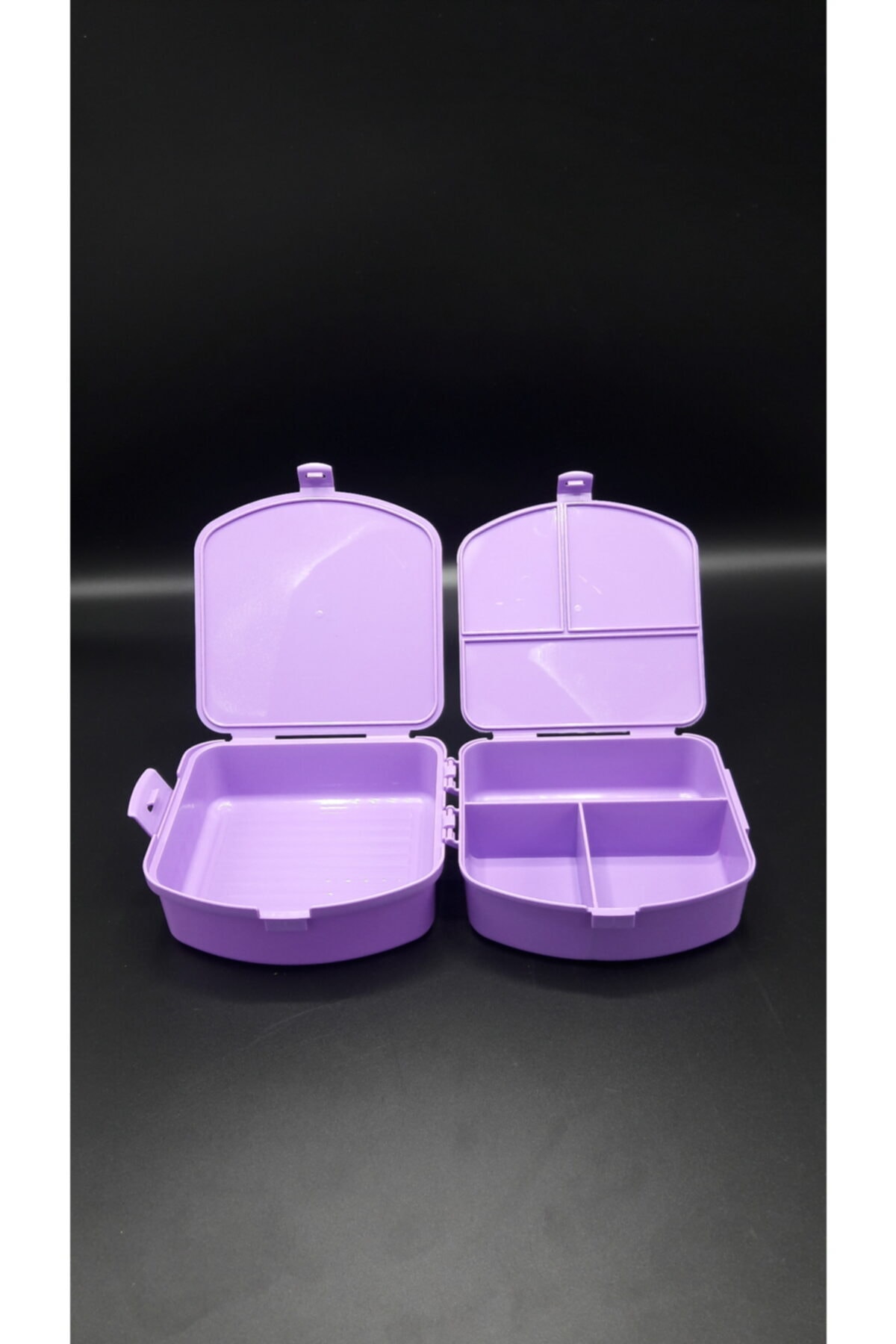 MorzaHibana Beslenme Kabı- 4 Bolmeli 1.3 L Mor