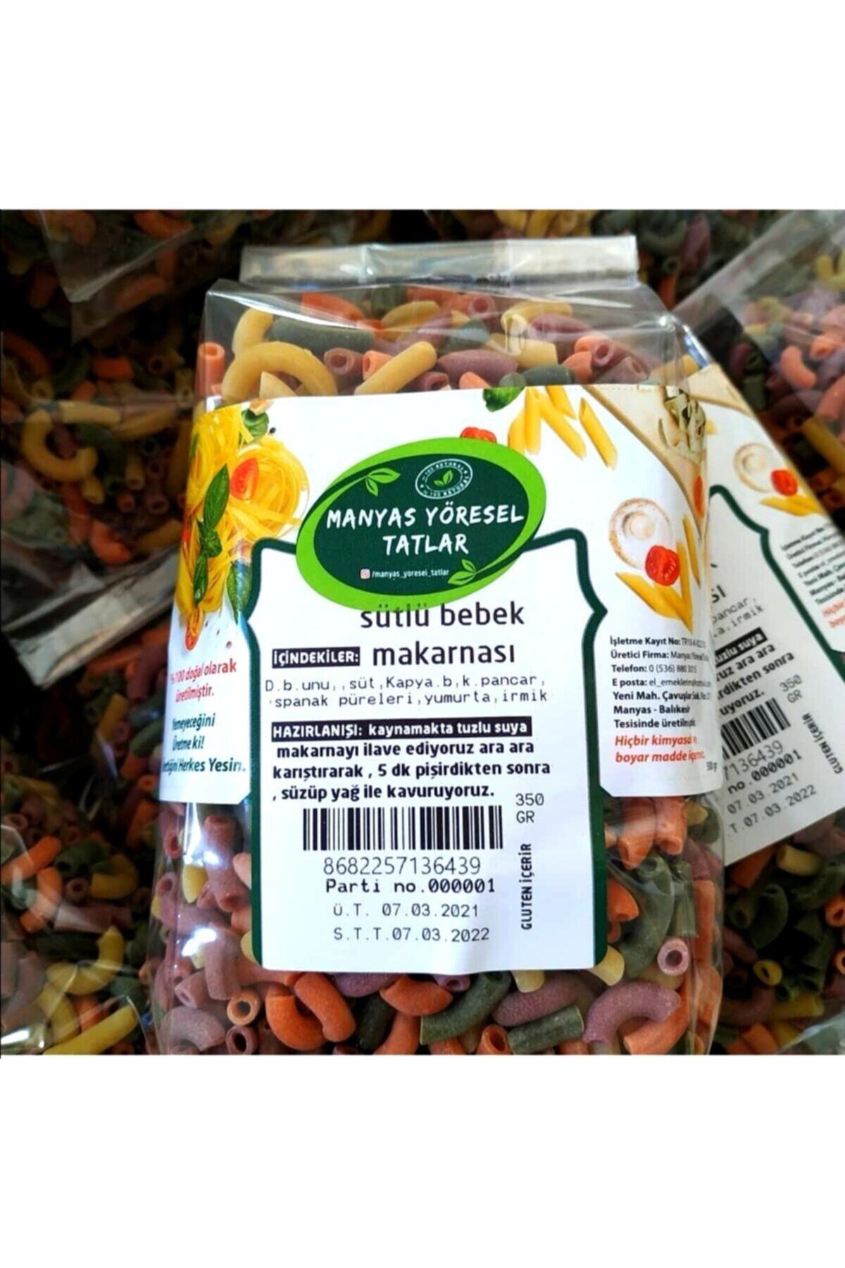 Manyas Yöresel Tatlar Manyas Yöresel Sütlü Bebek Makarnası 350 gr