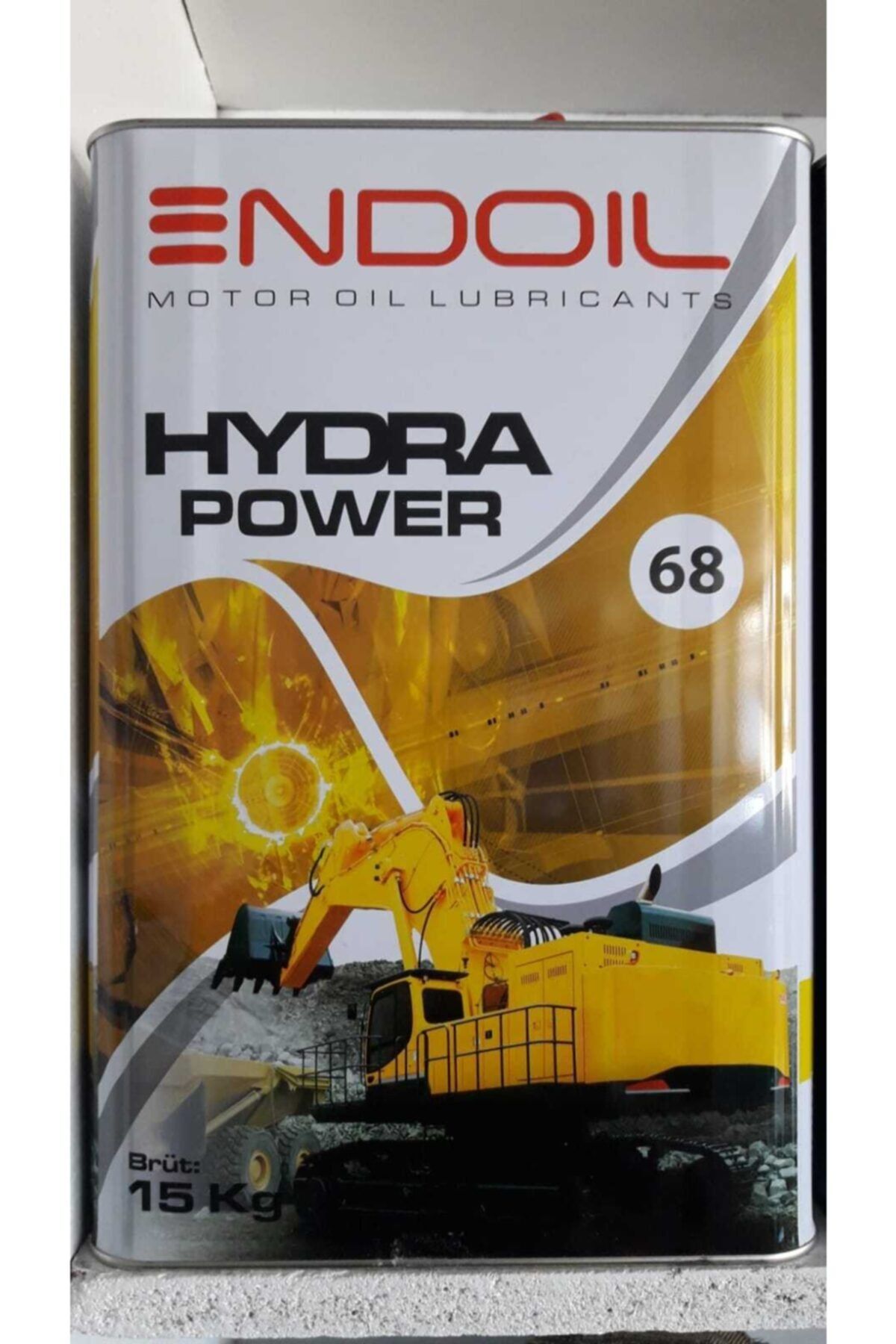 END OIL Endoil Hidrolik Yag 68 15 Kg 17 Lt