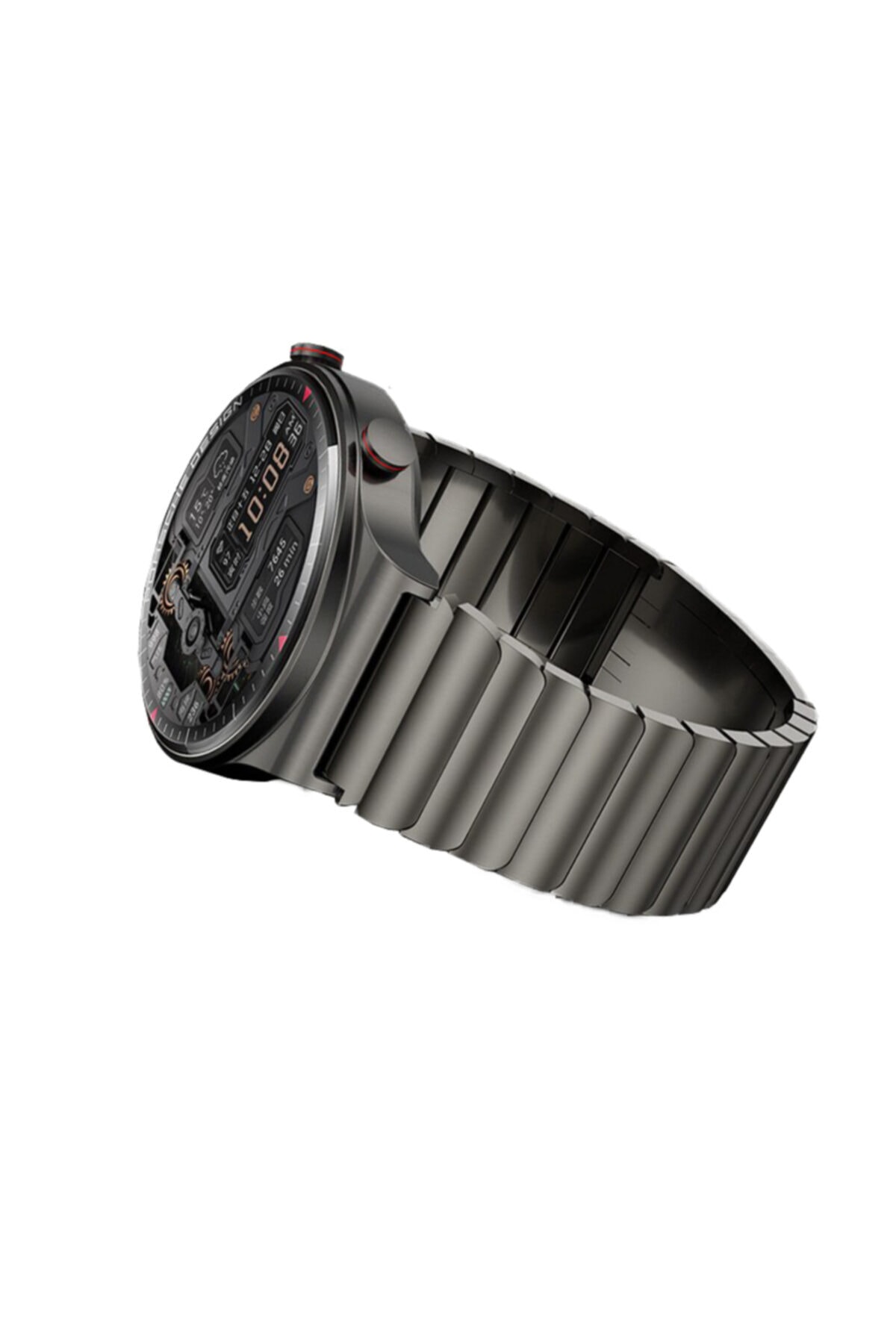 UnDePlus Huawei Watch Gt Gt2 Gt2e Gt2 Pro Gt3 46mm Kordon Baklalı Metal Kordon