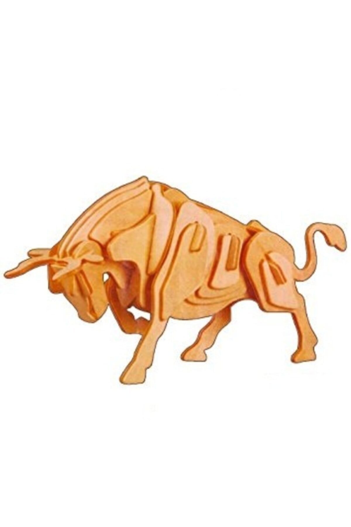 KILIÇİN 3d Ahşap Puzzle - Boğa