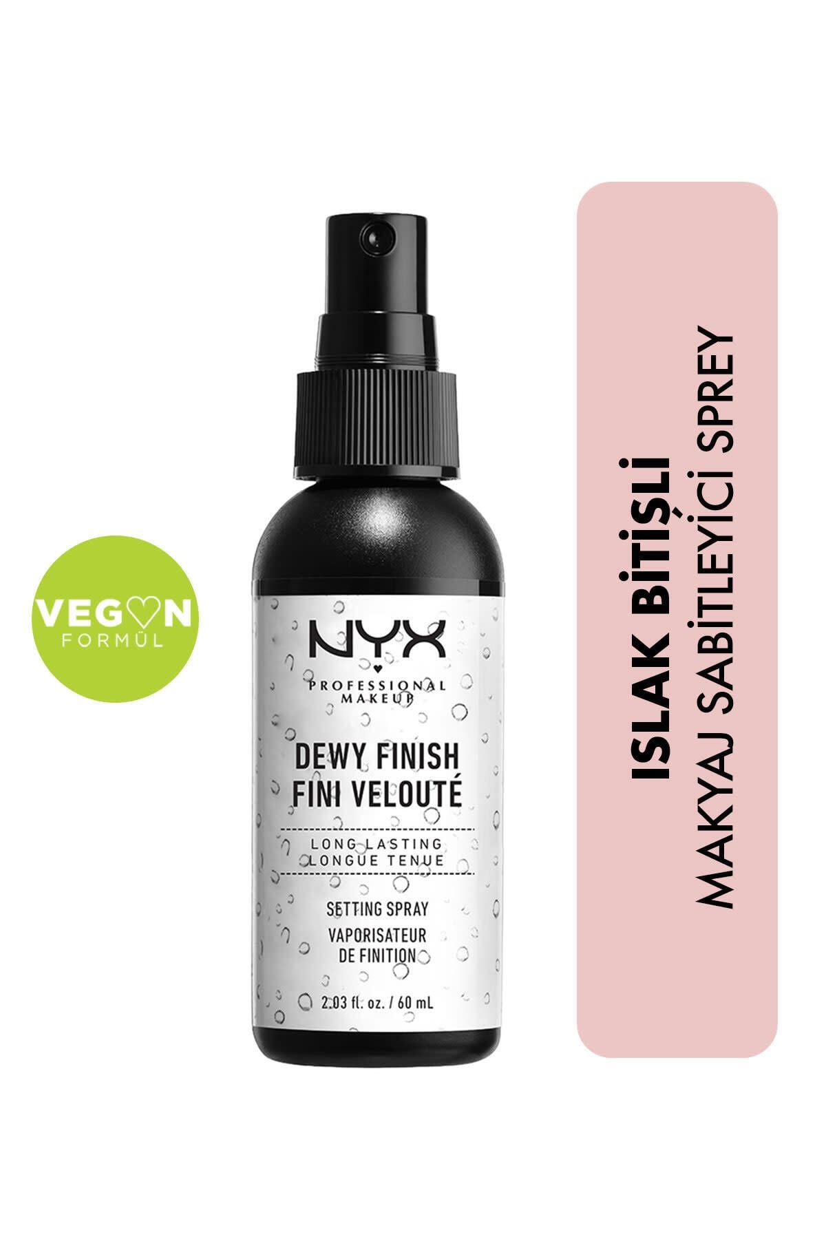 NYX Professional Makeup Makyaj Sabitleyici Sprey - Makeup Setting Spray Dewy Dewy 80 g