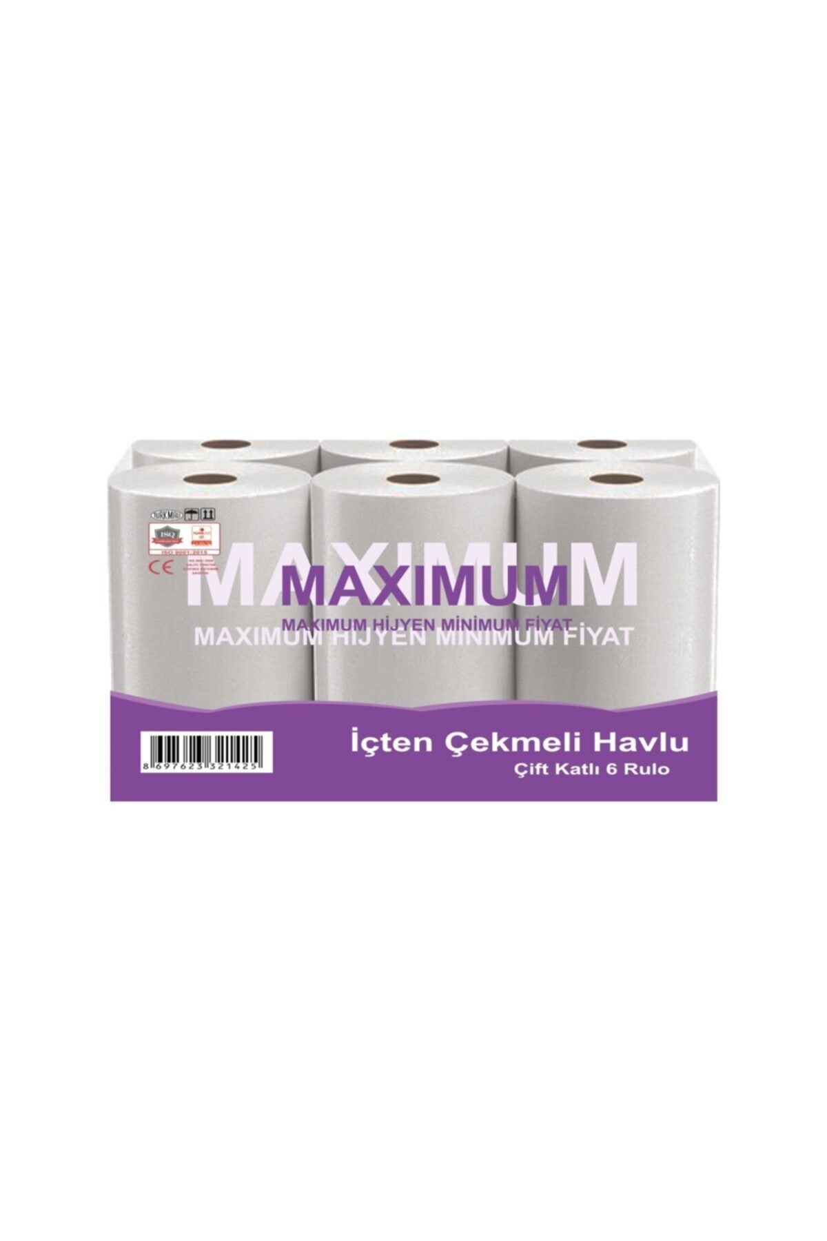 Maximum Içten Çekmeli Havlu 2.5 Kg 6’li Rulo