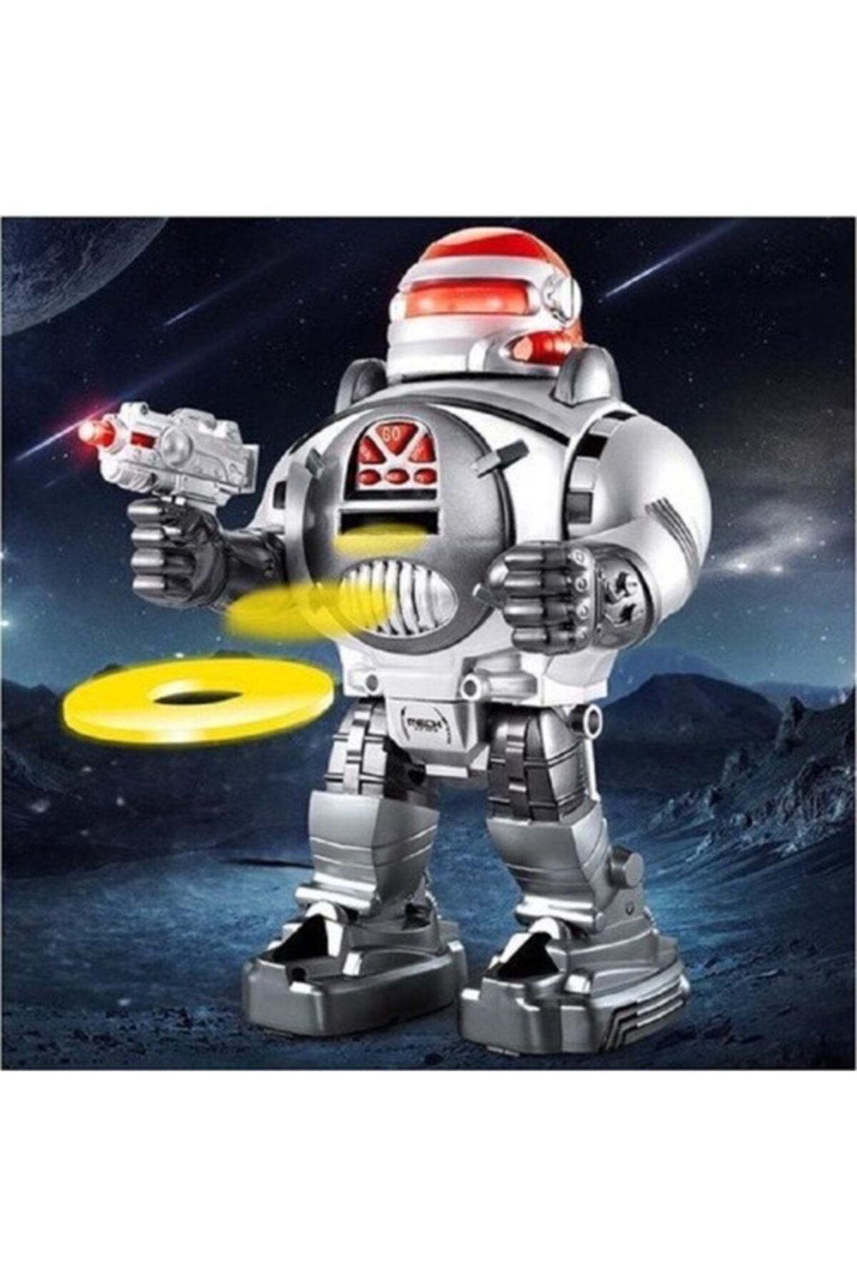 İnternet Oyuncak R/c Uzaktan Kumandalı Disk Fırlatan Dans Eden Fonksiyonlu Robot