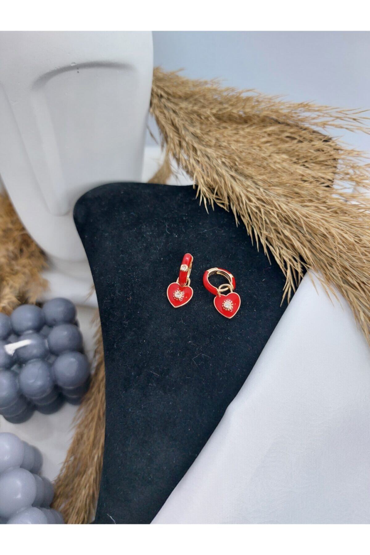 bestaccessoriess Kırkımız Kalp Küpe