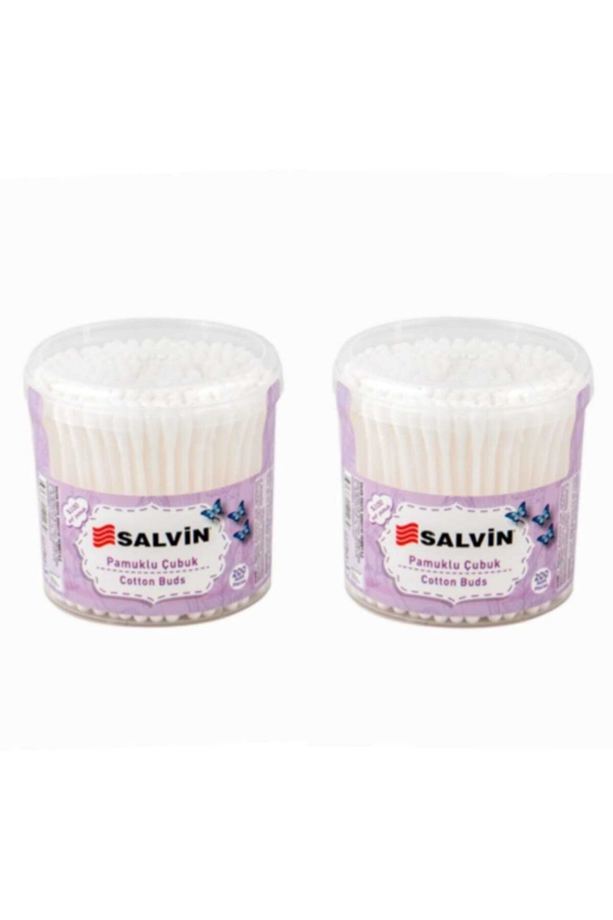 salvin Pamuklu Kulak Temizleme Çubuğu 200'lü Paket X 2 Adet