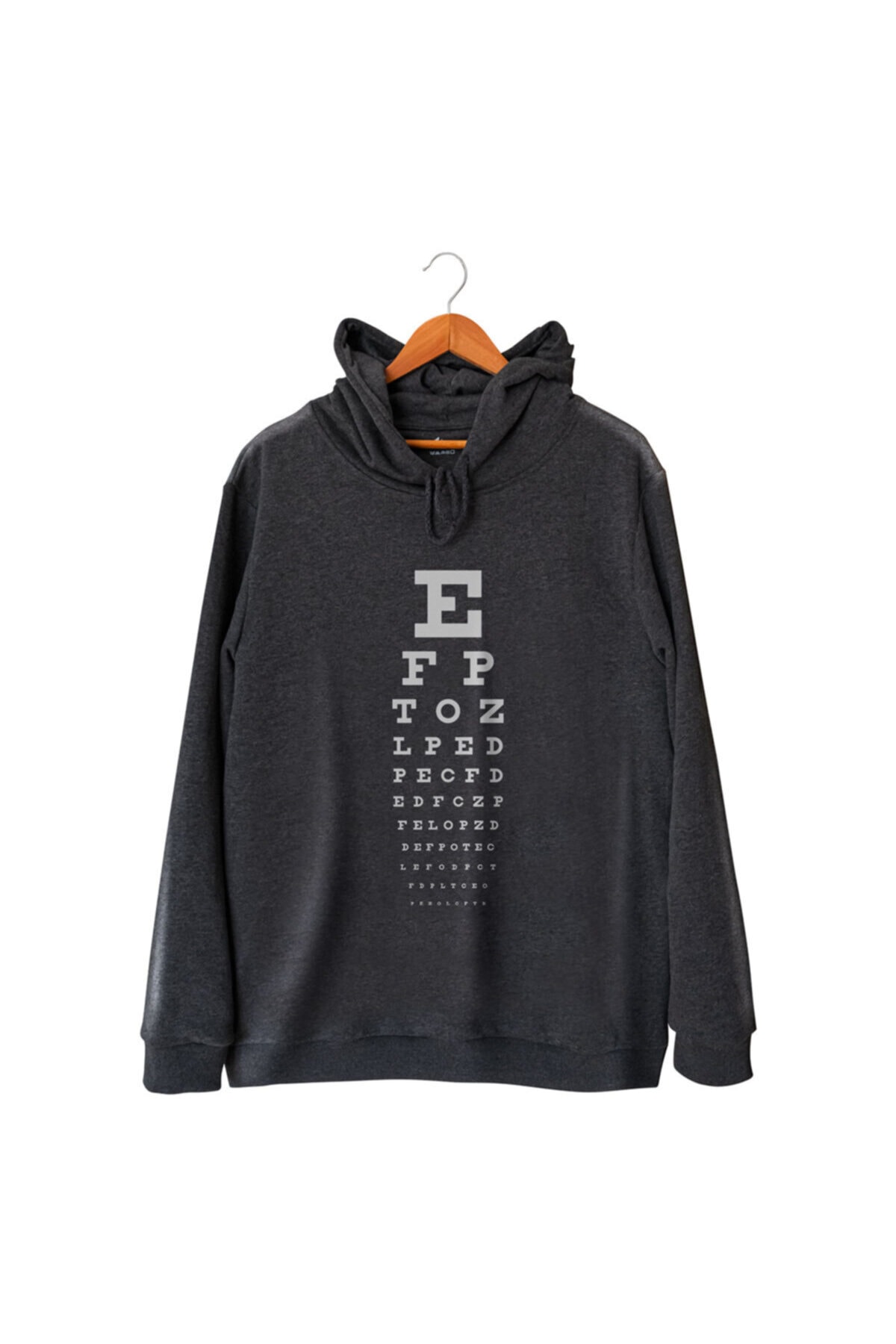 Tabuzgu Tanıtım Basklı Kapüşonlu Sweatshirt