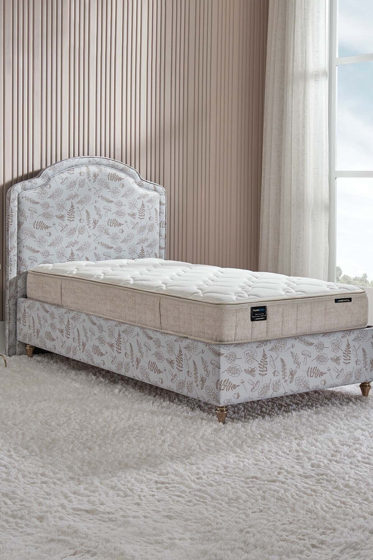 Yataş Bedding Minus Başlık Lisbon Baza Comfo Clean Genç Set 100x200 - Mavi