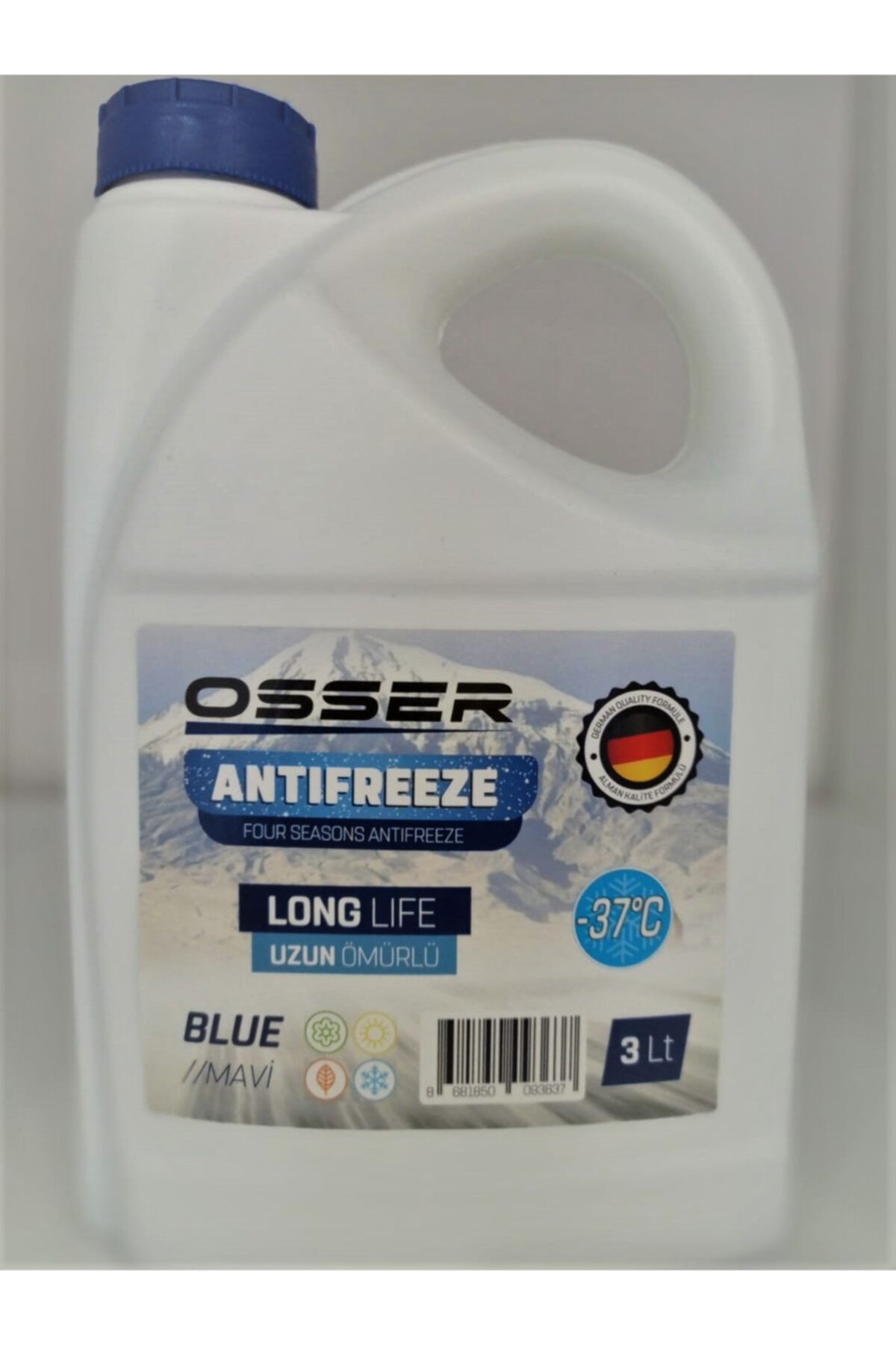 OSSER Mavi Uzun Ömürlü -37 Antıfreeze 3lt