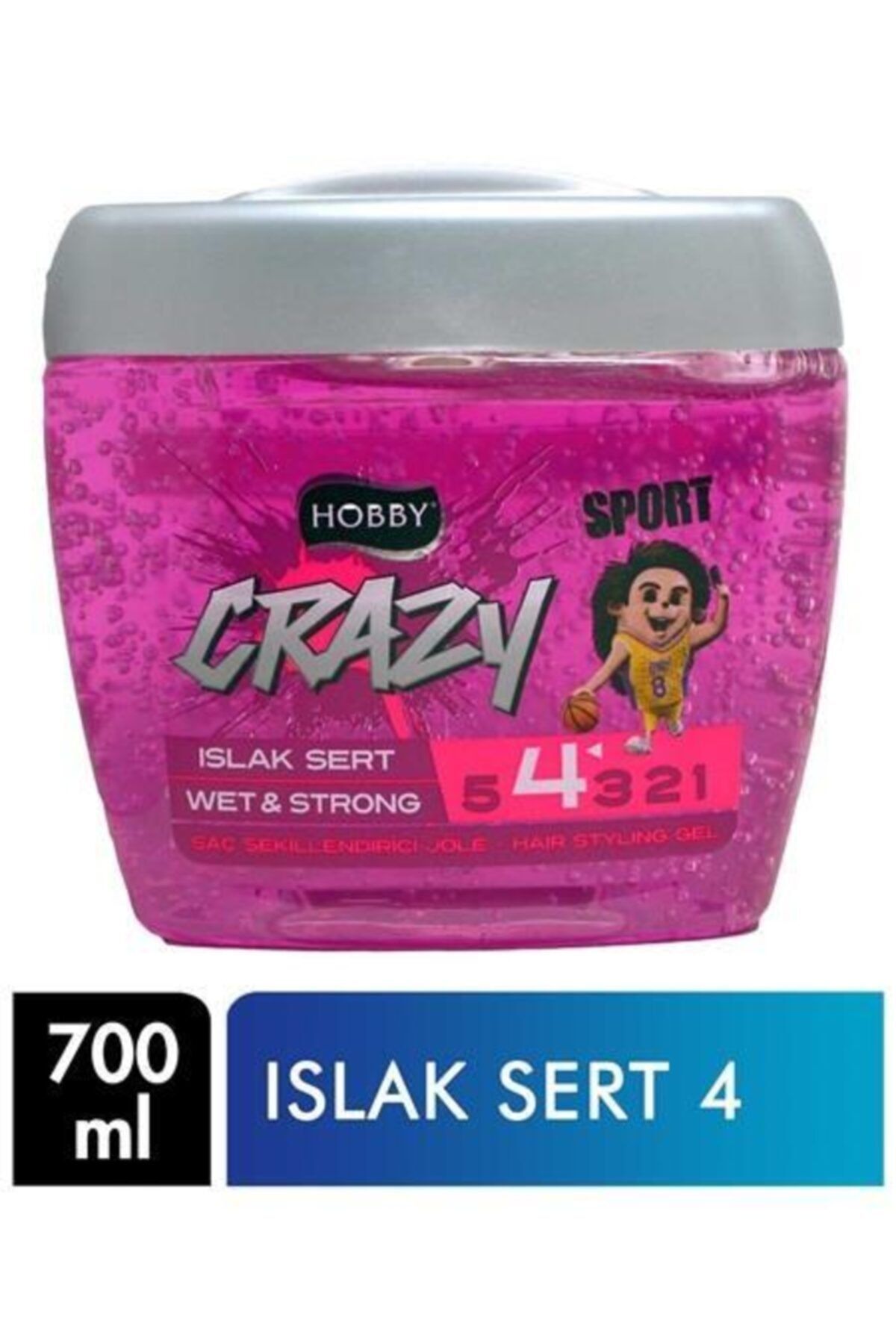 Hobby Crazy Head Jöle Islak Sert 700 Ml