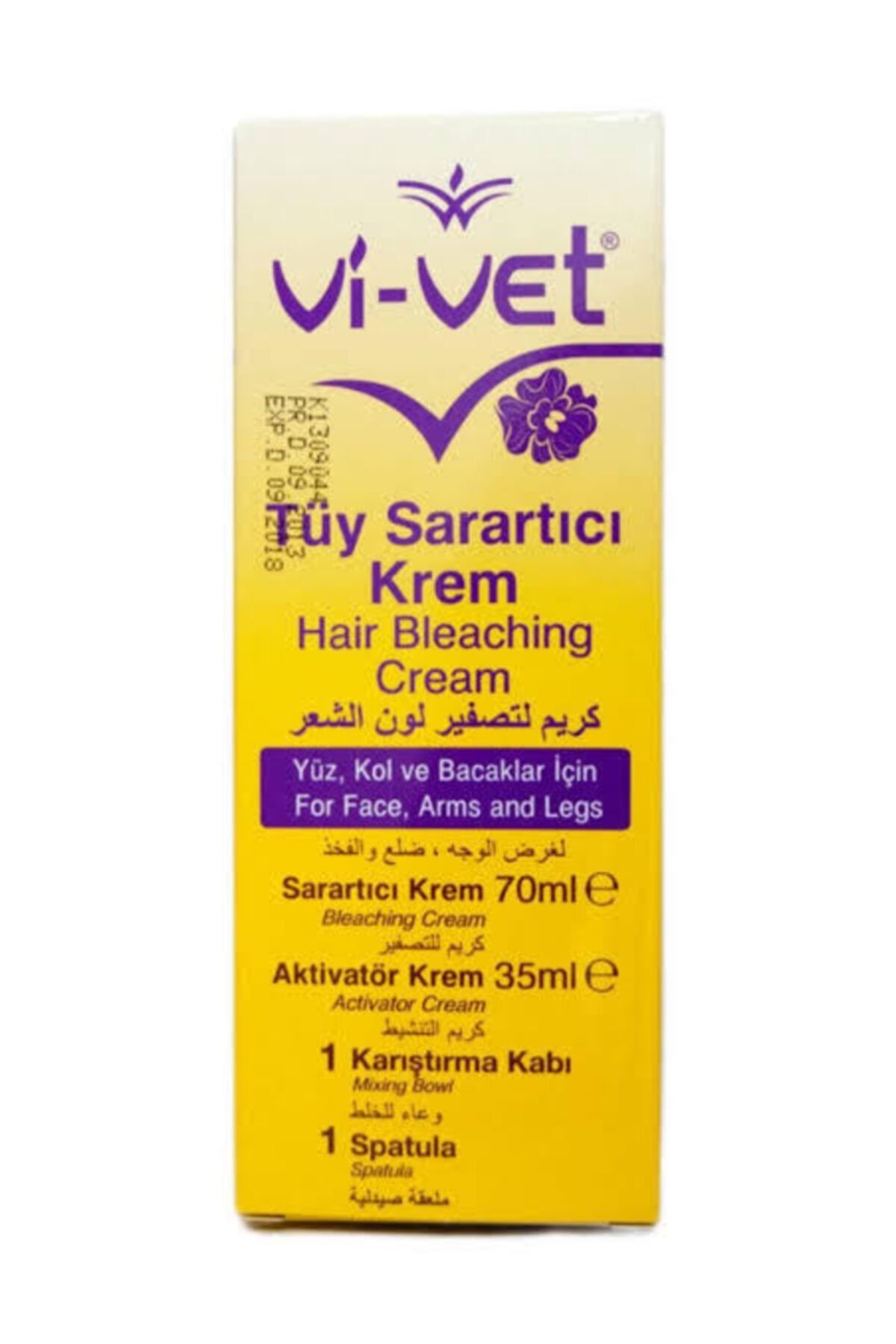 Vivet Tüy Sarartıcı Krem 70+35