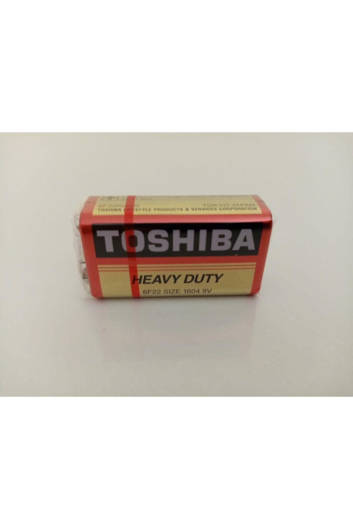 Sahibicinde Toshiba 9v Manganez Kare Pil 10'lu Ambalaj