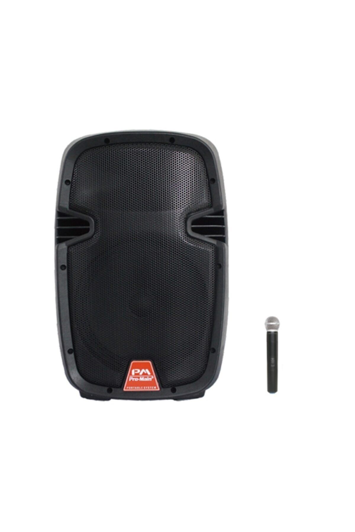PROMAIN Mv-150a Şarjlı Usb/sd 1*kablosuz El Mik-38 Cm Taşınabilir Seyyar Anfi(aktif Hop)