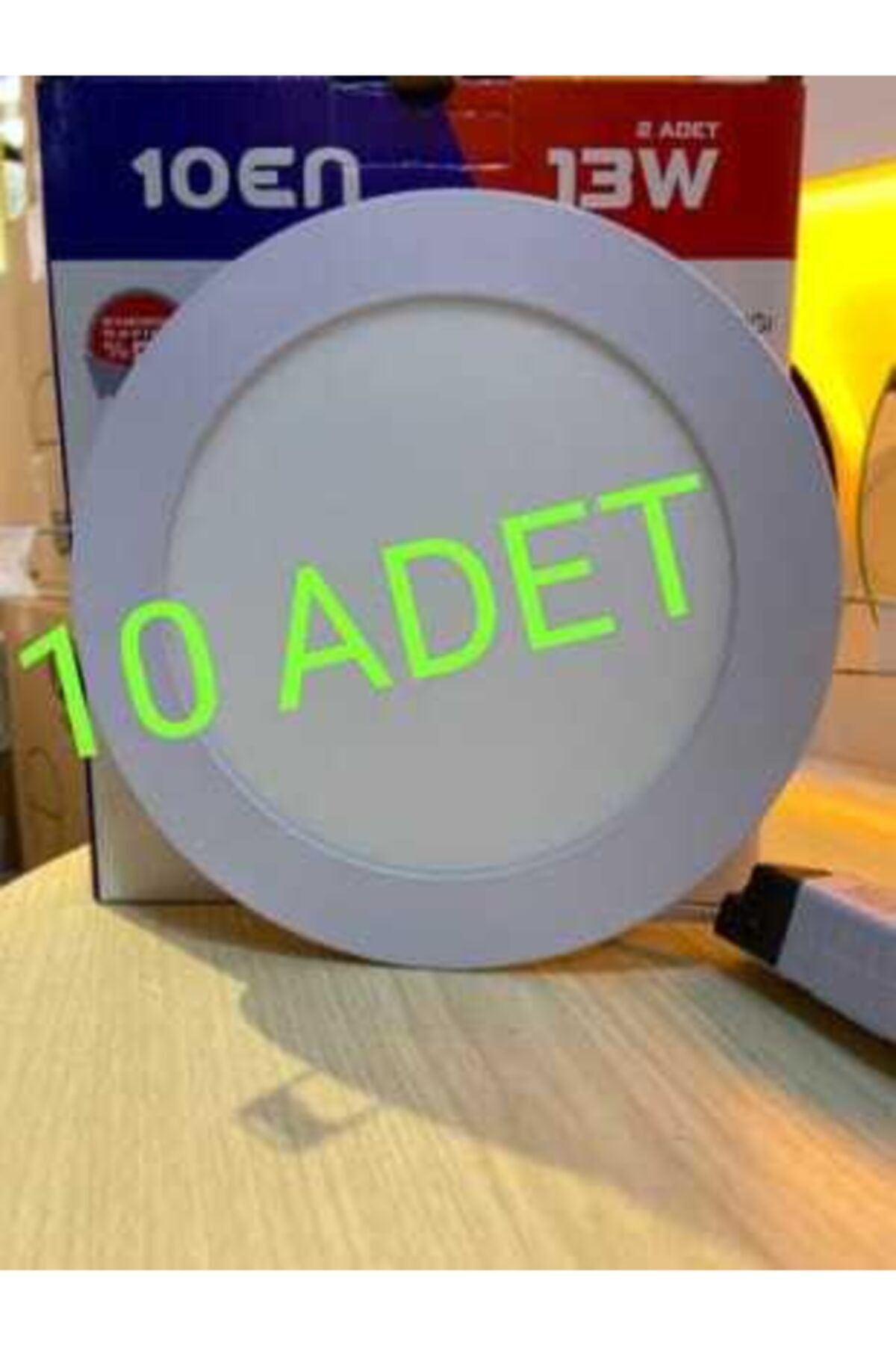 10EN 12 Watt - 13 Watt Led Panel ( Alçıpan Spot ) 10 Adet