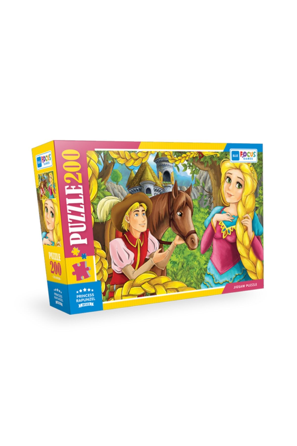 Blue Focus 200 Parça - Prıncess Rapunzel (prenses Rapunzel)
