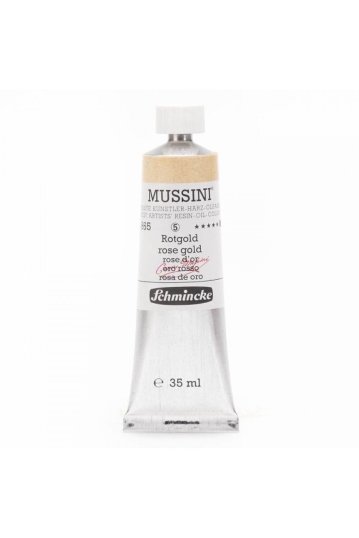 Schmincke Mussini Yağlı Boya 35ml - Rose Gold 865 S.5