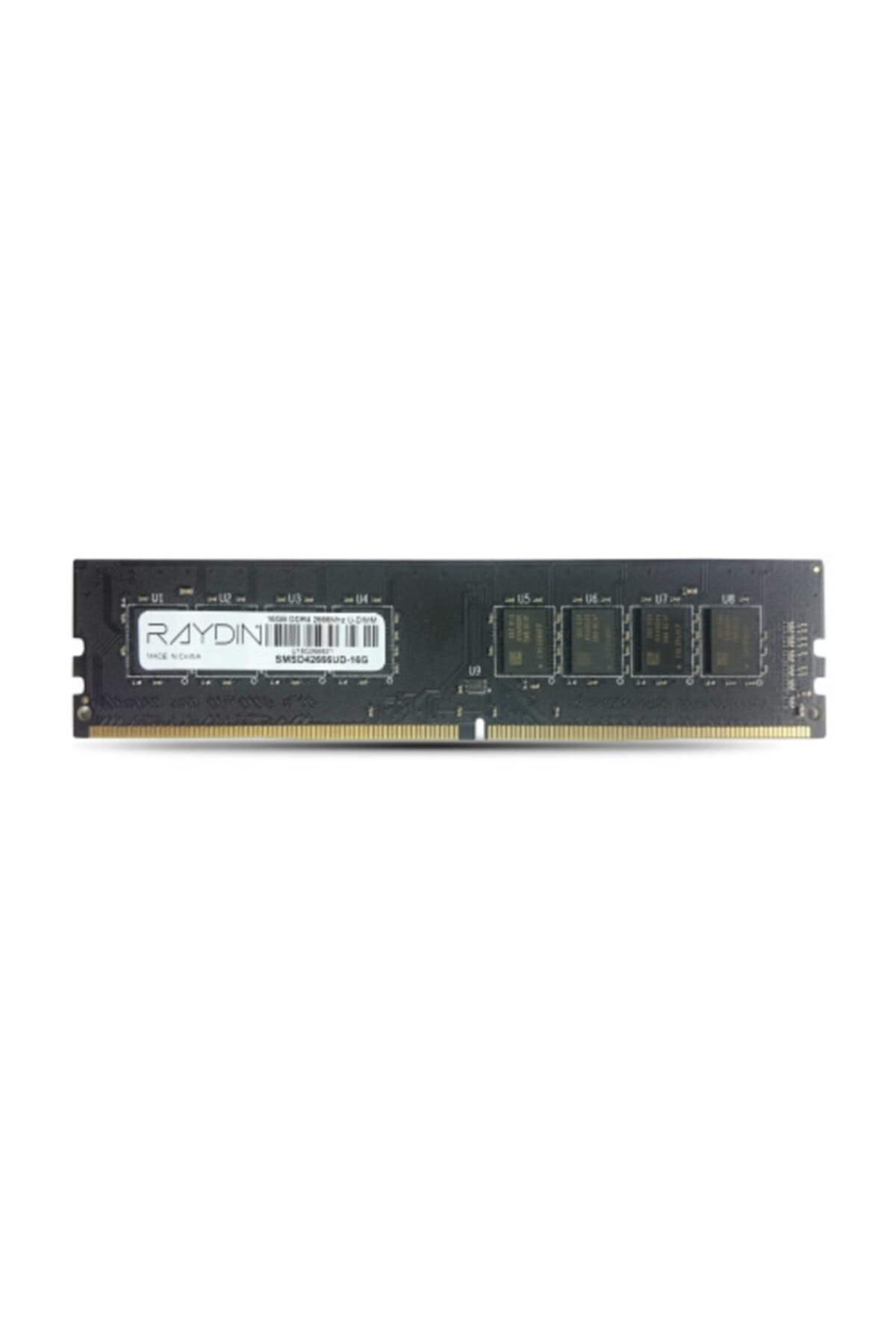 Raydın Smsd42666ud-16g 16gb Ddr4 2666mhz, 16 Chip, Desktop Ram (samsung Chip)