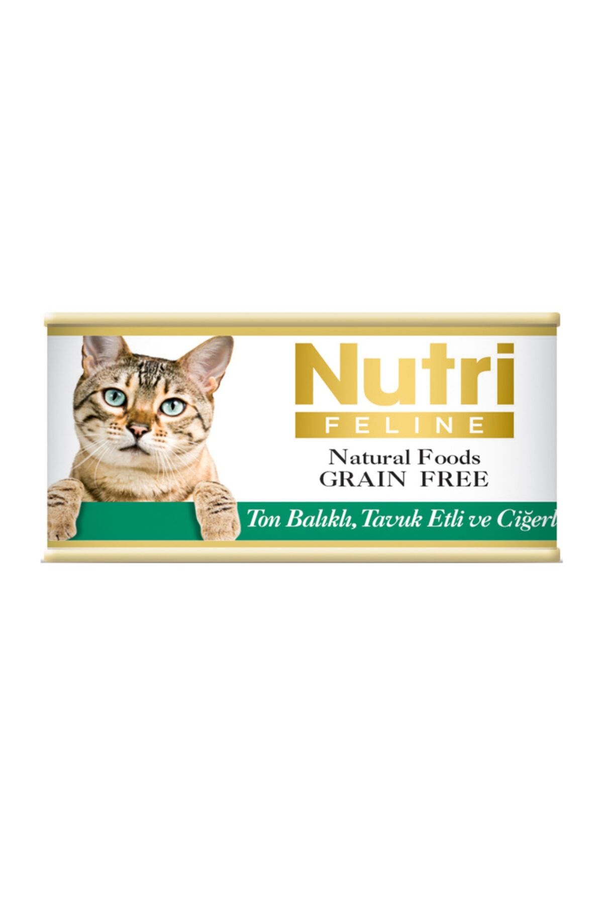 Nutri Feline Ton&tavuk Etli Ciğerli 85gr Nutri Yaş Kedi Maması 12adet