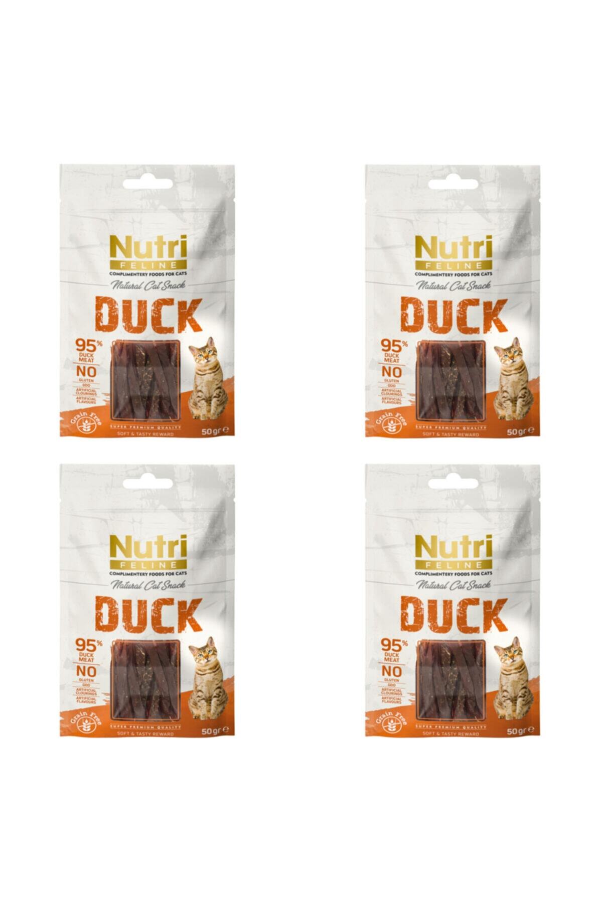 Nutri Feline Ördek Etli Tahılsız 50gr Kedi Ödülü 4adet