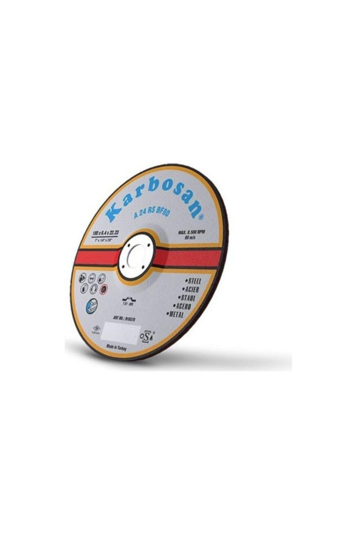 KARBOSAN Metal (nk) Taşlama Diski 180x6.4x22.23