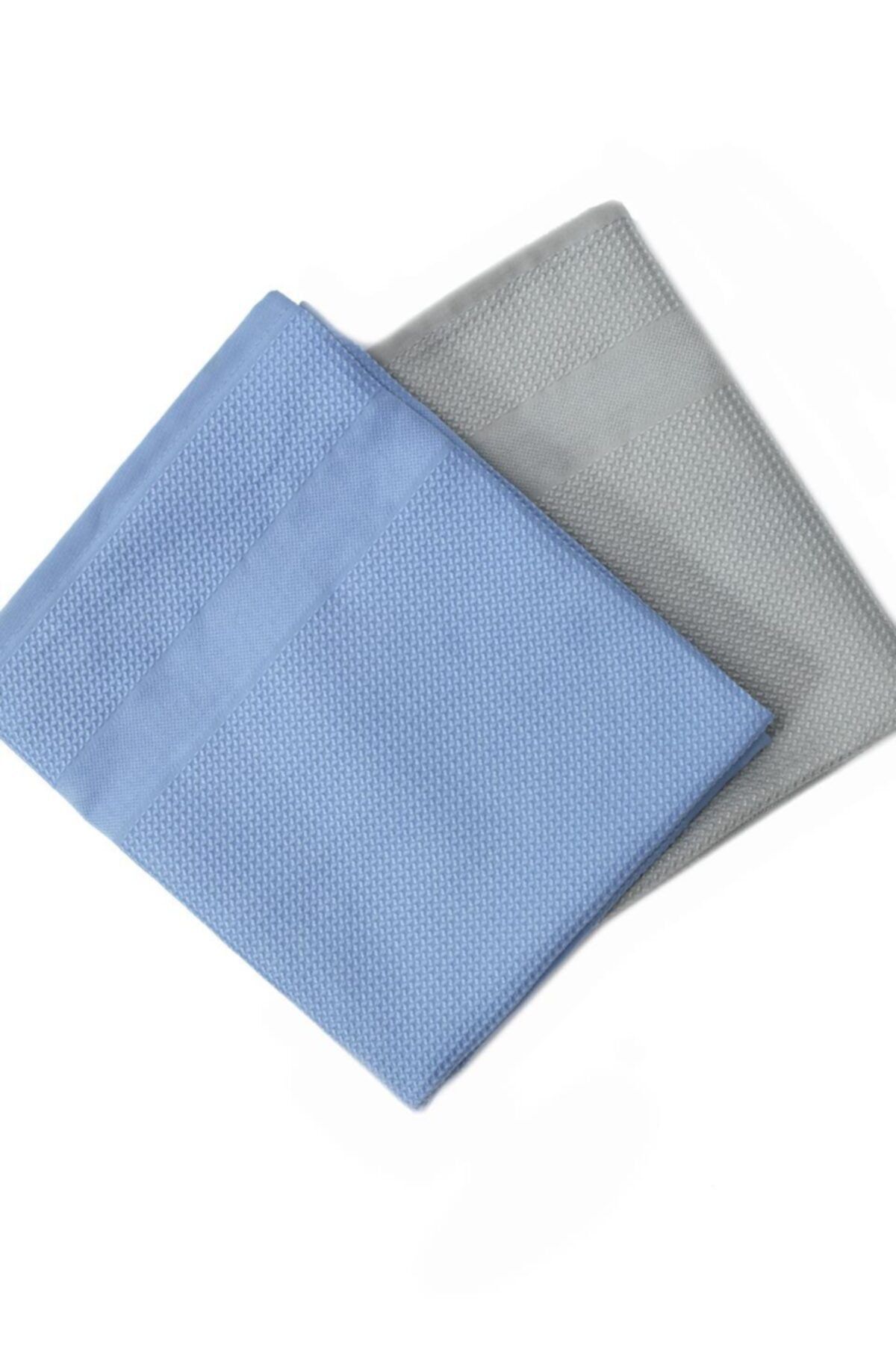 SİLVER HOME Mikrofiber 42x68cm Dekoratif 2li Cam Temizlik Bezi - Mg