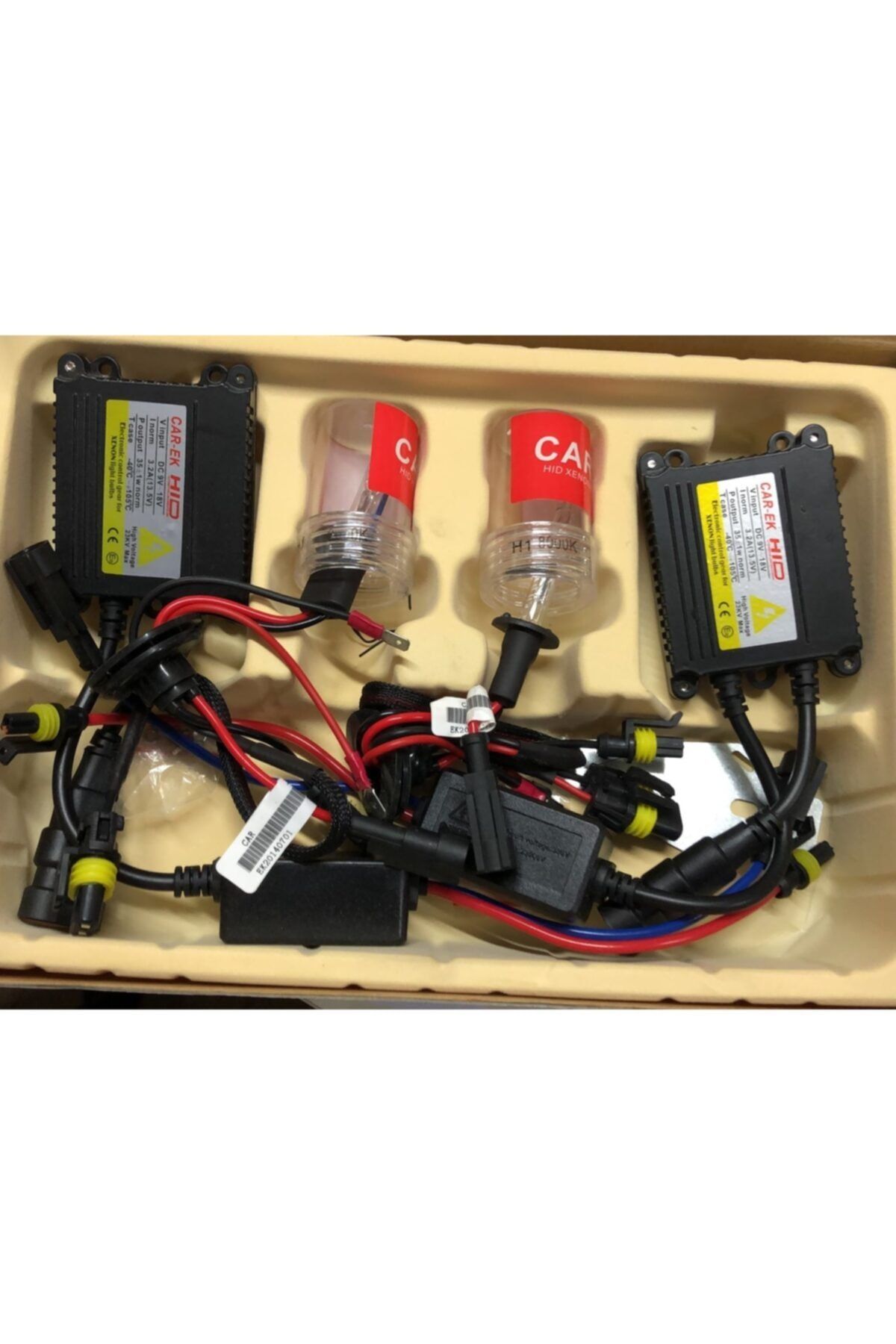 CAREX H3 6000 Kelvın Xenon Seti Ince Balans Metal Kasa 12 Volt