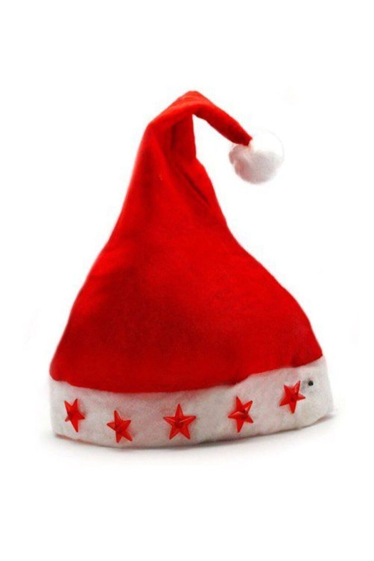 Göçmen Yılbaşı Işıklı Noel Baba Şapkası