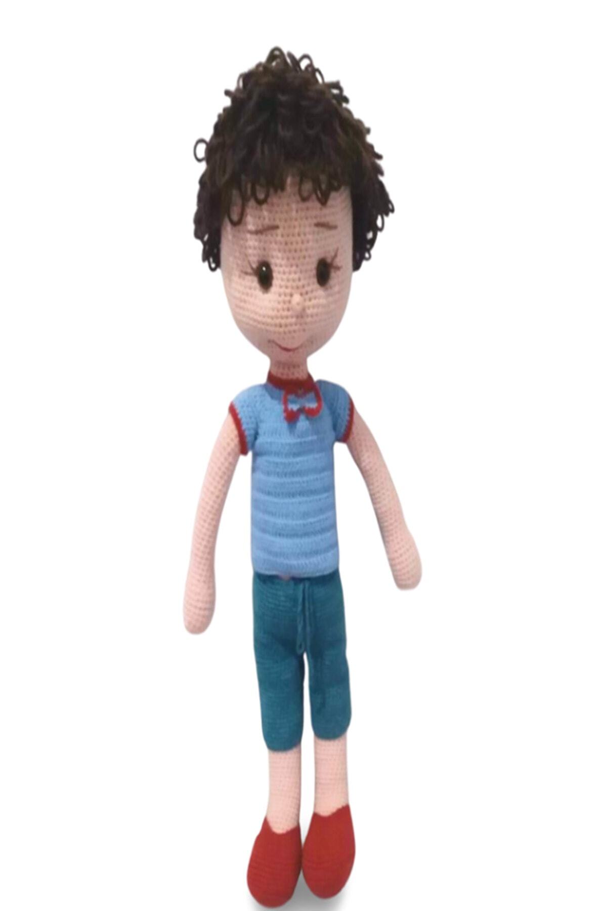 lotus collection Amigurumi Organik Örgü Oyuncak Erkek Bebek