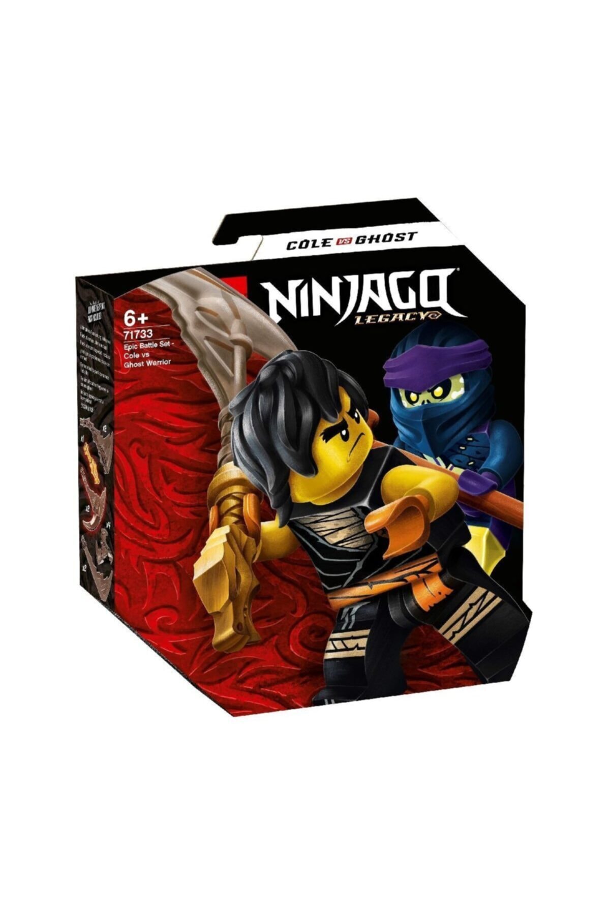 LEGO 71733 Ninjago Efsanevi Savaş Seti-cole Ile Hayalet Savaşçı 51 Parça