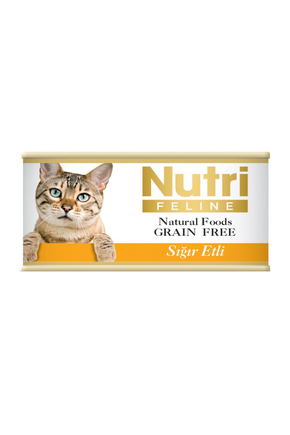 Nutri Feline Sığır Etli 85gr Nutri Yaş Kedi Maması 6adet