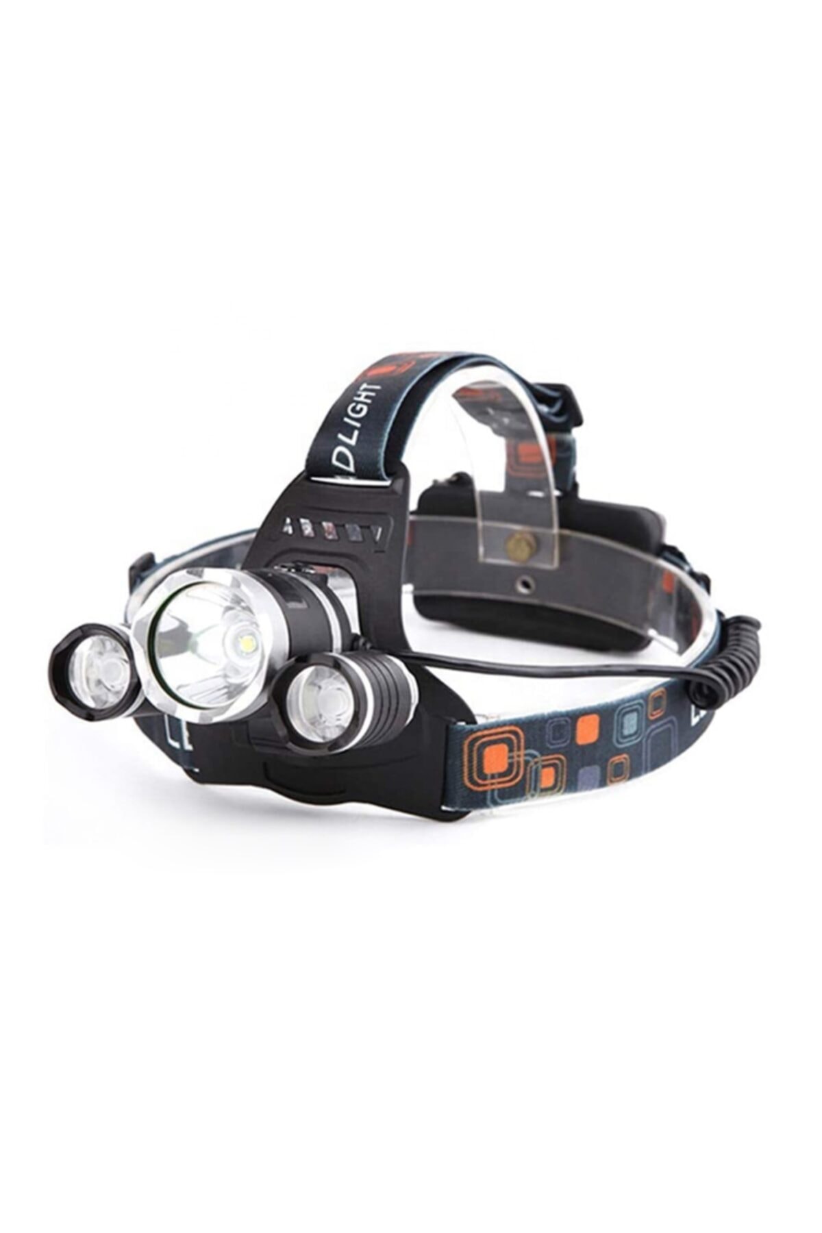 HN TEKSTİL 3 Başlıklı Şarjlı Kafa Feneri Watton Wt-256