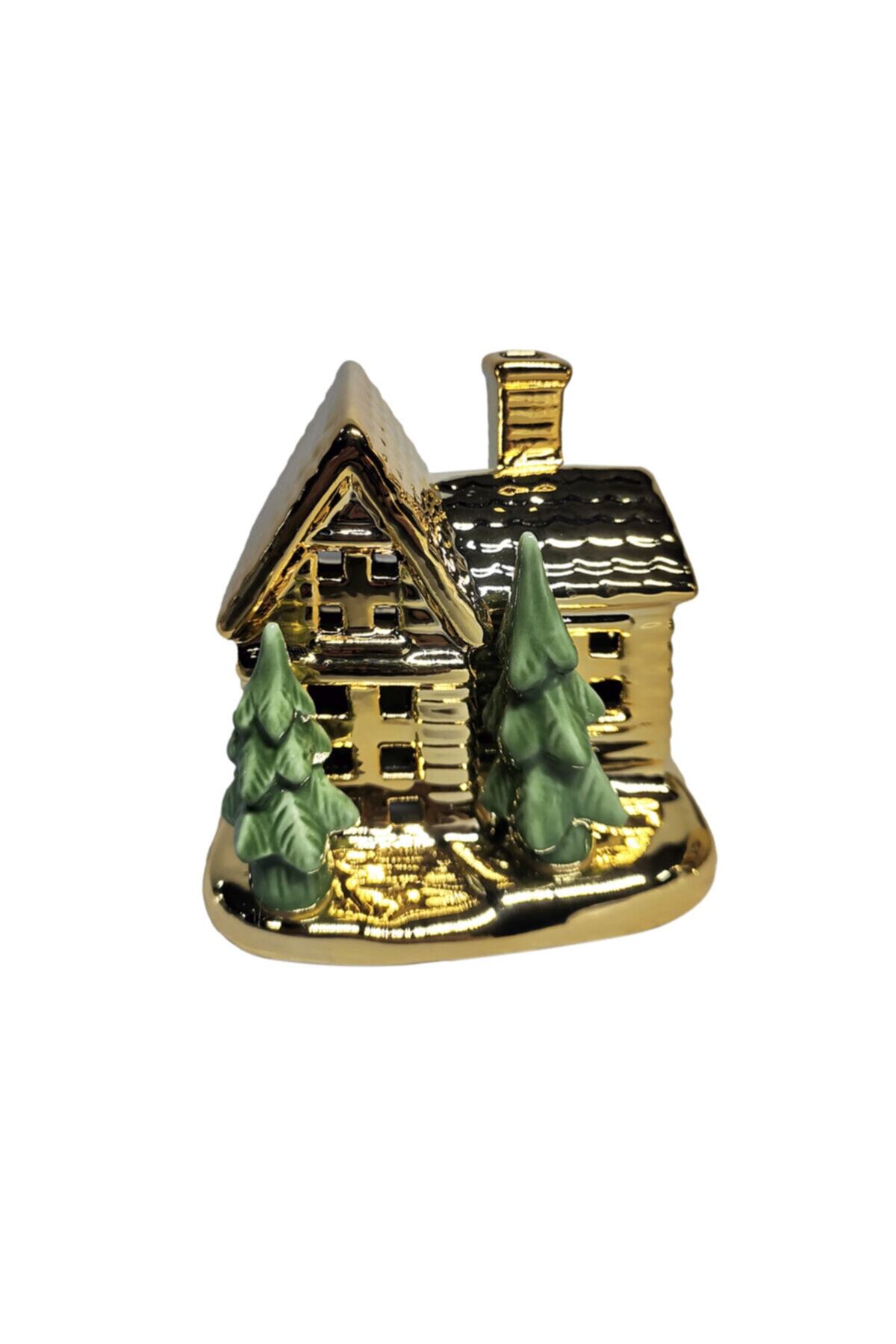 Karaca Home House Led Işıklı Obje Gold 9x9,5 Cm