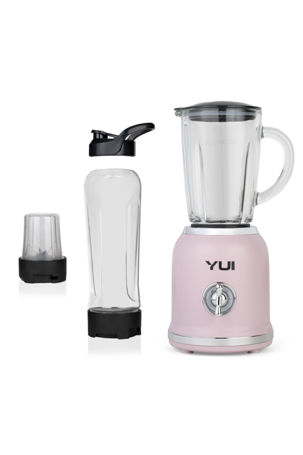 Yui M-18 3'ü 1 Arada Retro Smoothie Blender Seti