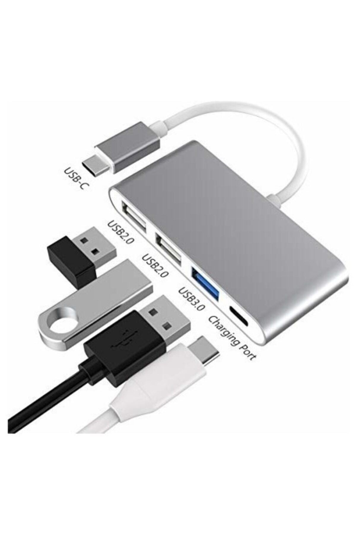 Daytona Macbook Uyumlu Type C To 3 Port Usb Çevirici Adaptör