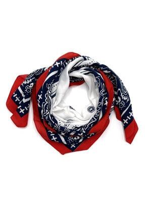 Büyük Boy Pamuklu Bandana Fular Image 0