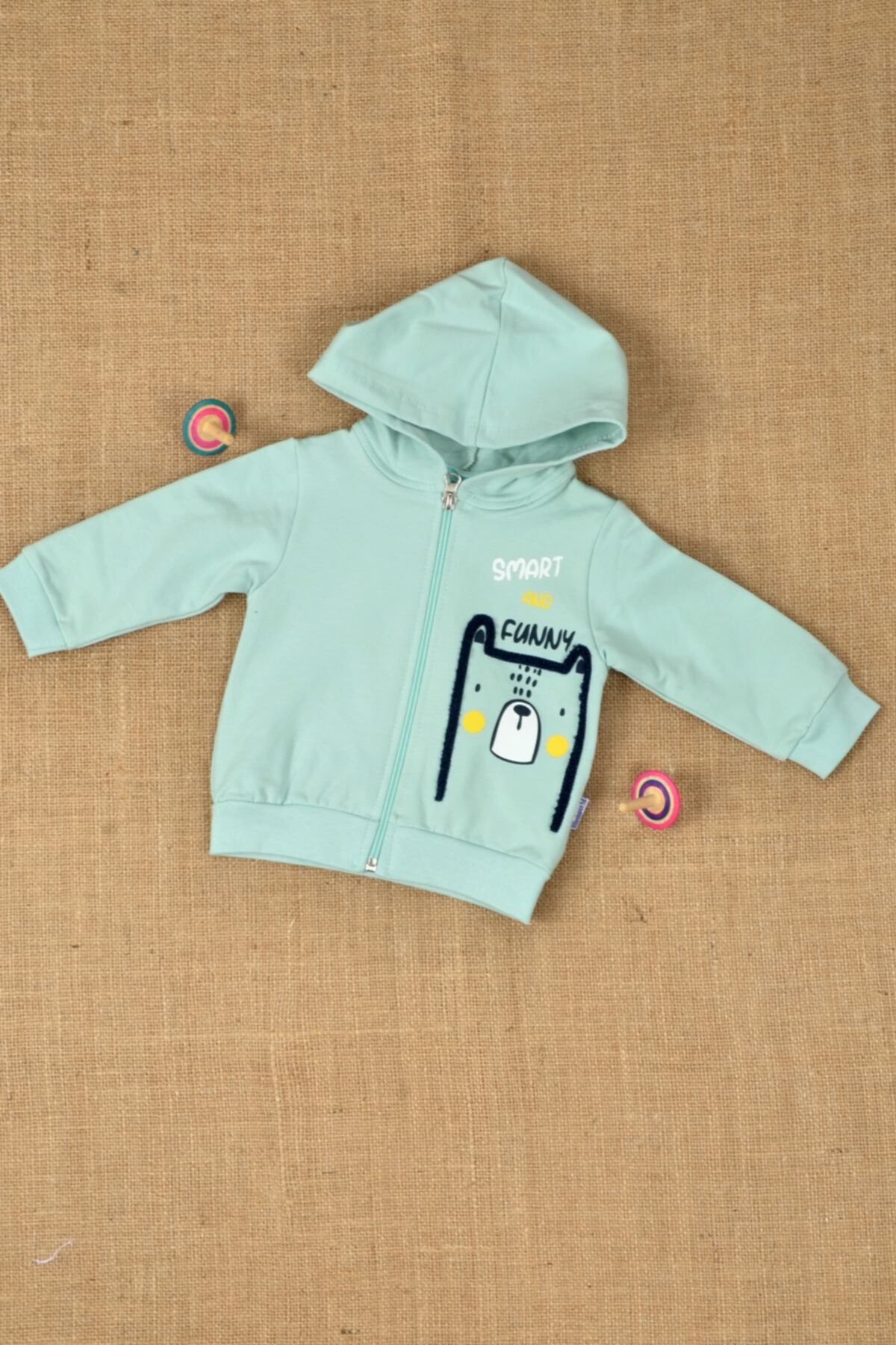 bybee Kapüşonlu, Smart And Funny Pamuk Hırka