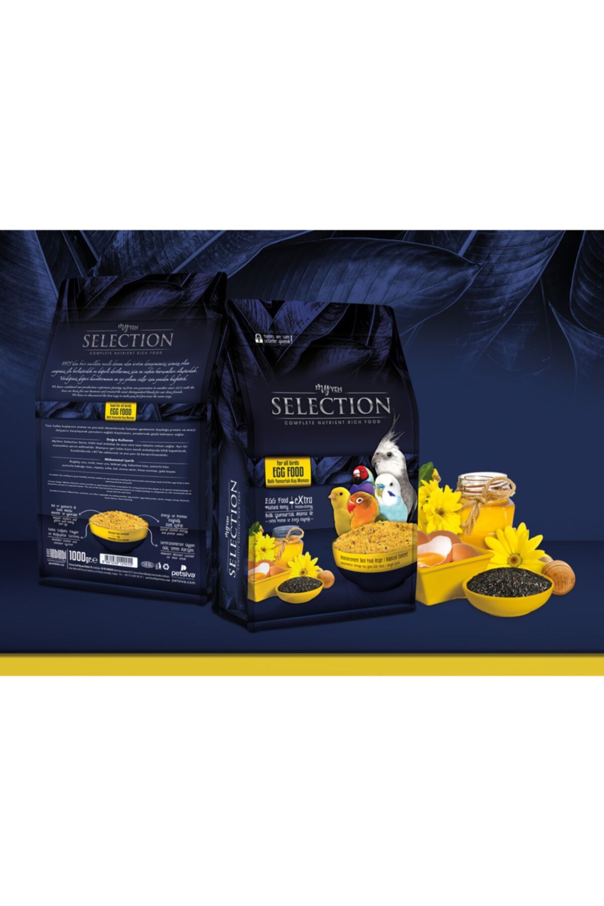 Mybird Mybırd Selection Kuşlar Için Ballı Yumurtalı Nemli Kuş Maması 1 Kg