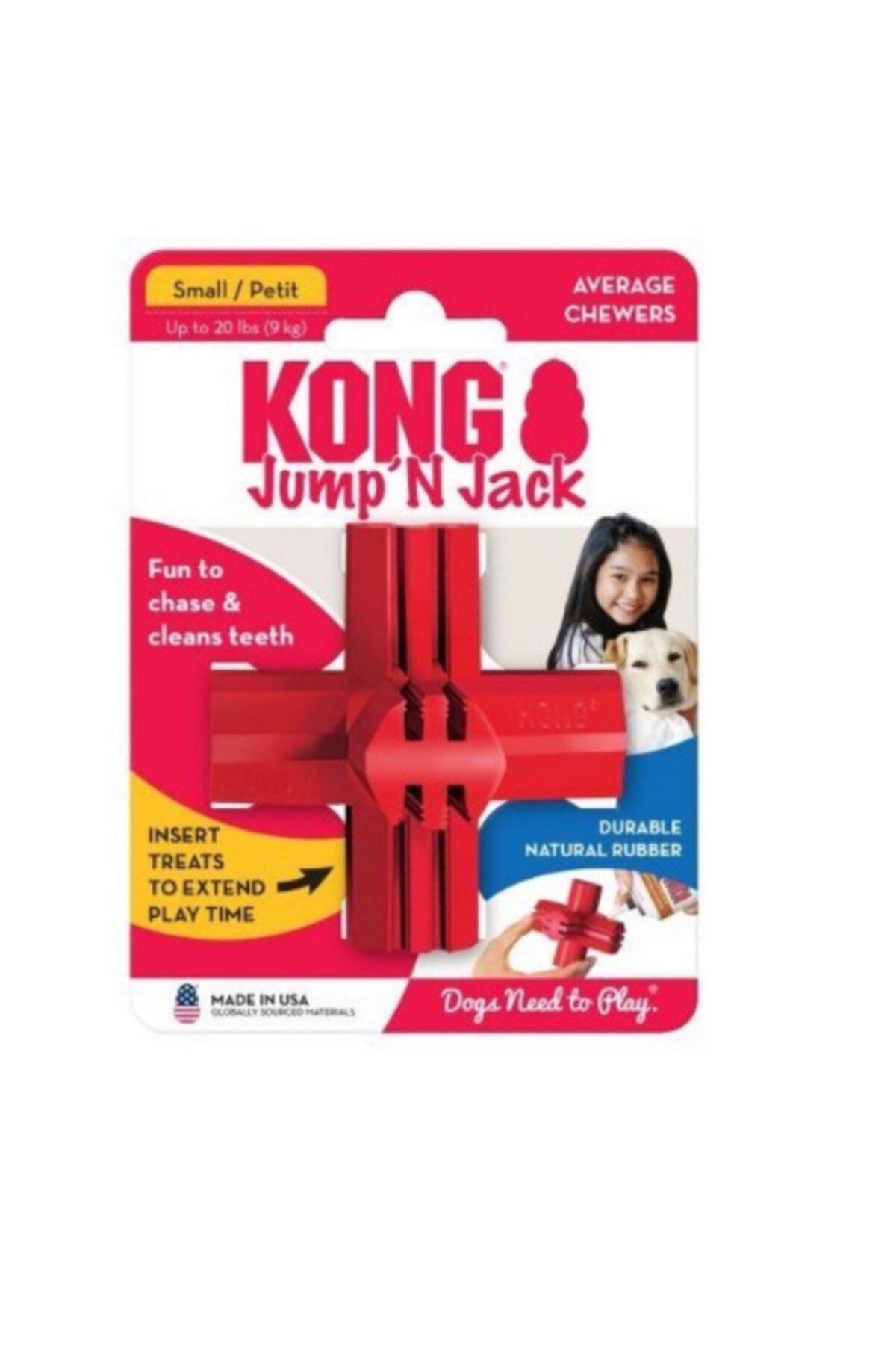 Kong Köpek Diş Bakım Oyuncak M 9cm