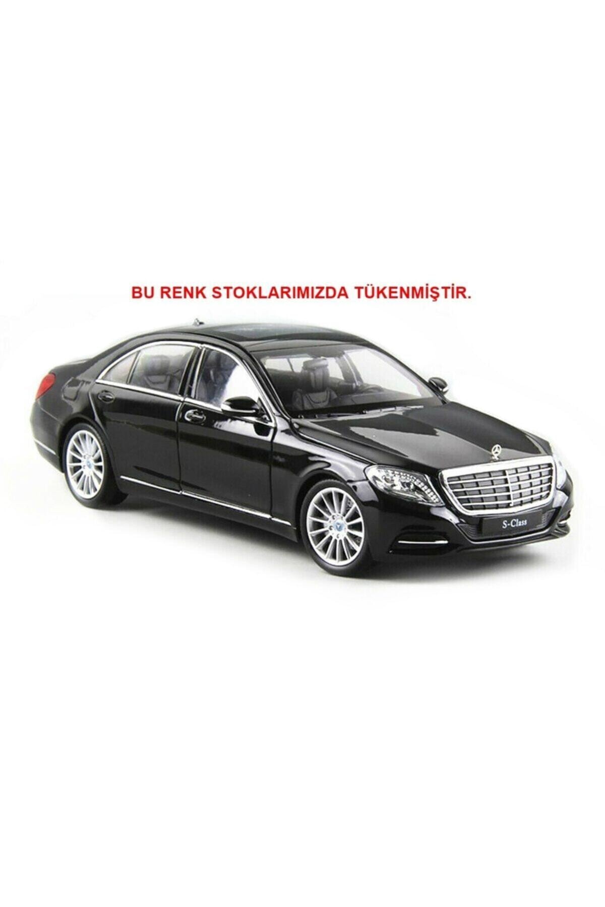 WELLY Mercedes-benz S-class Siyah 1:24