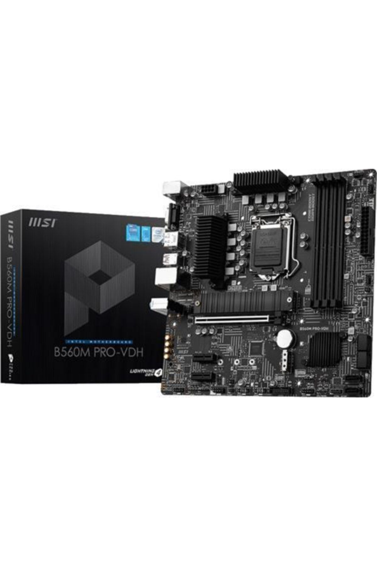MSI B560m Pro-vdh B560 Ddr4 Usb 3.2 Dp/hdmı/vga Pcı4.0 1200p Anakart