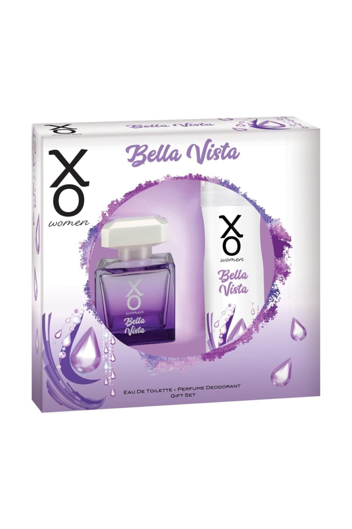 Xo Bella Vista Kadın Parfüm Seti 100 Ml Edt + 125 Ml Deodorant