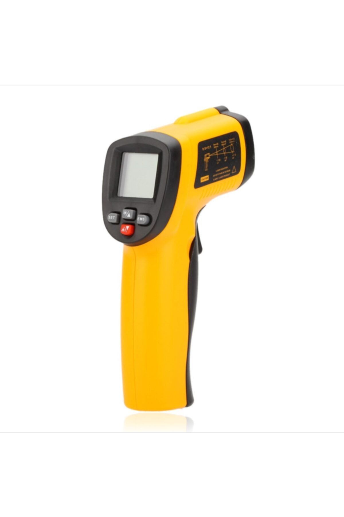 TEKNO İSTANBUL Gm550 Dijital Infrared Lazer Kızılötesi Sıcaklık Ölçer