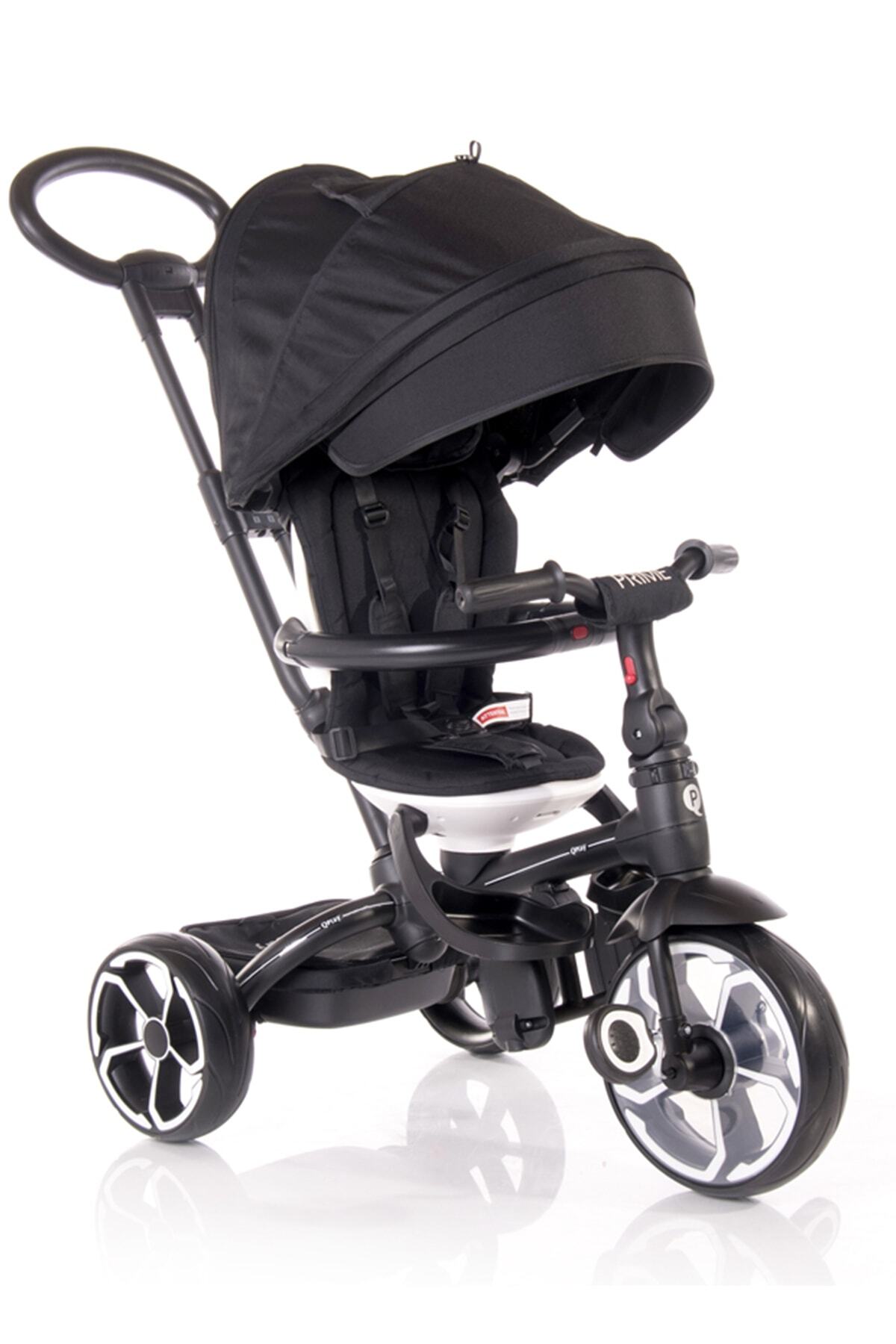 LORELLİ Prime 360° Dönebilen Üç Tekerlekli Bisiklet - Black
