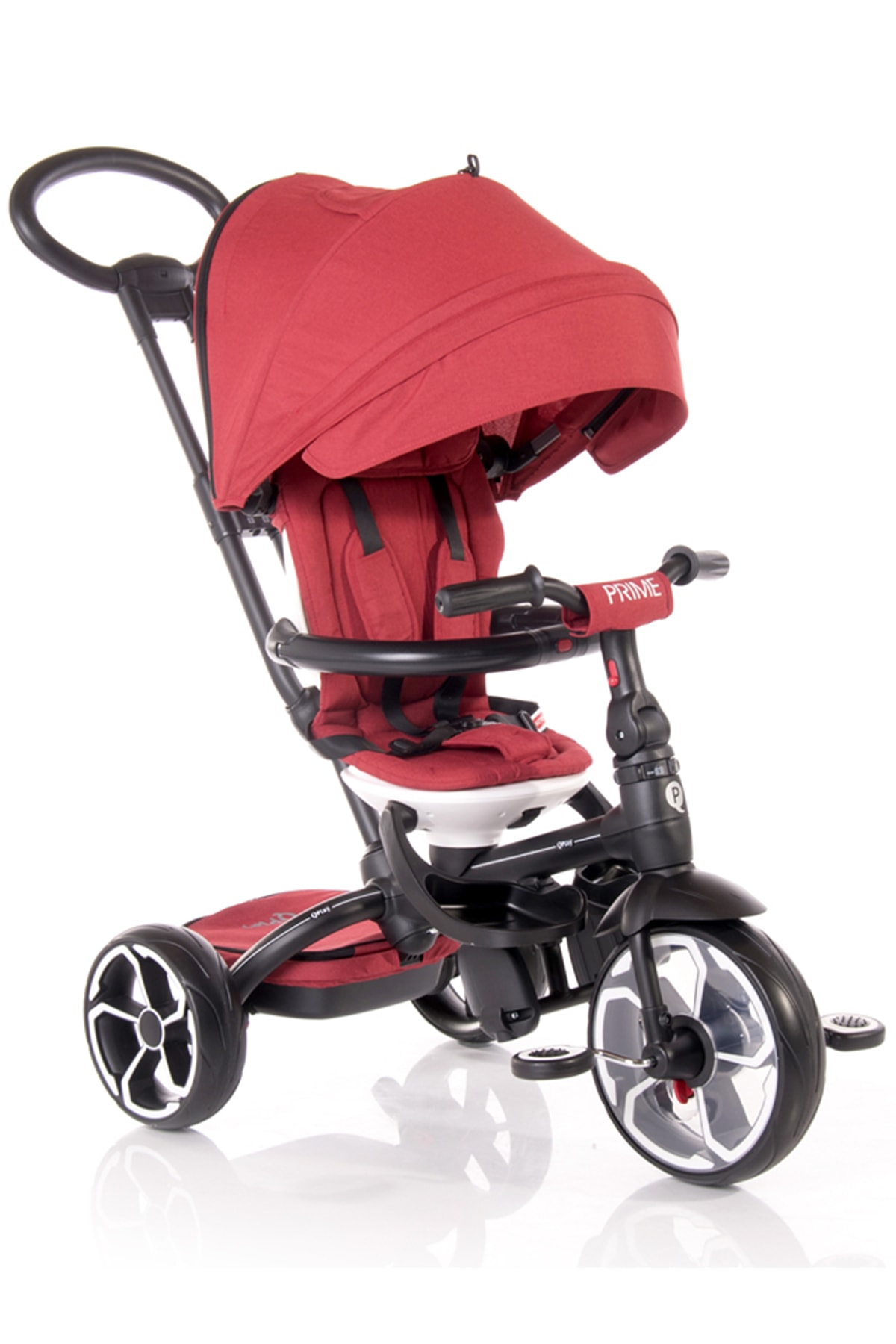 LORELLİ Prime 360° Dönebilen Üç Tekerlekli Bisiklet - Red